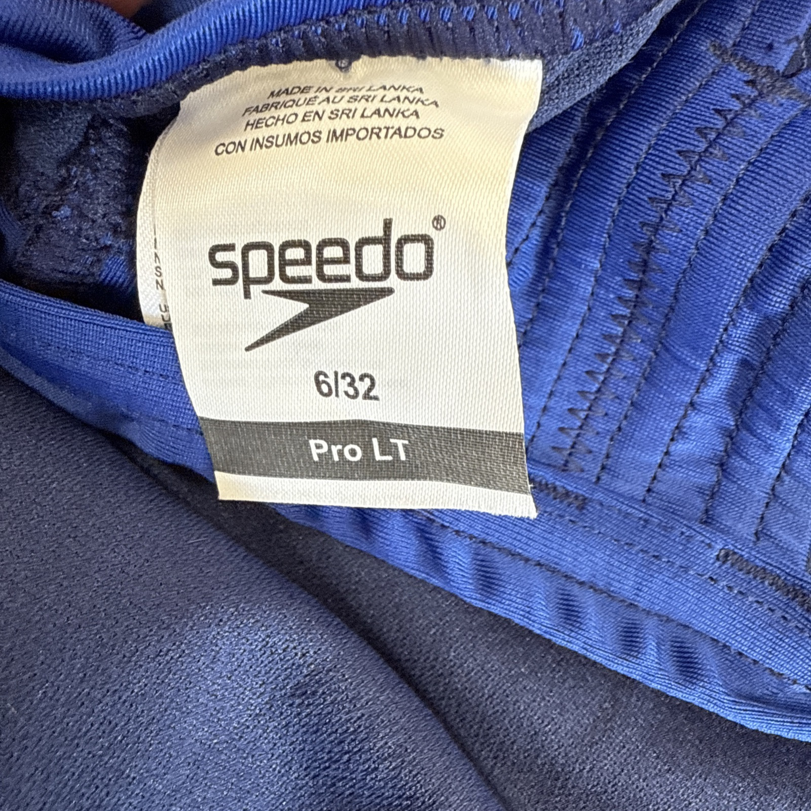 Speedo Women’s Flyback Training Suit Blue Size 6/32
