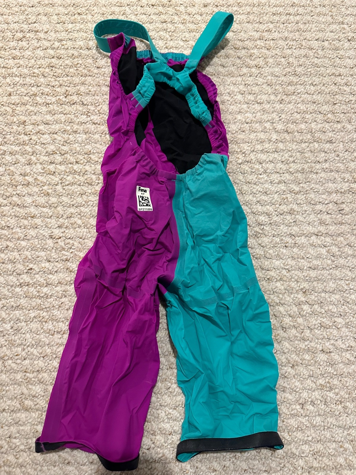 Speedo Fastskin/Kneeskin LZR Razor Elite 2 Size 23 Color Purple/Pink and Blue