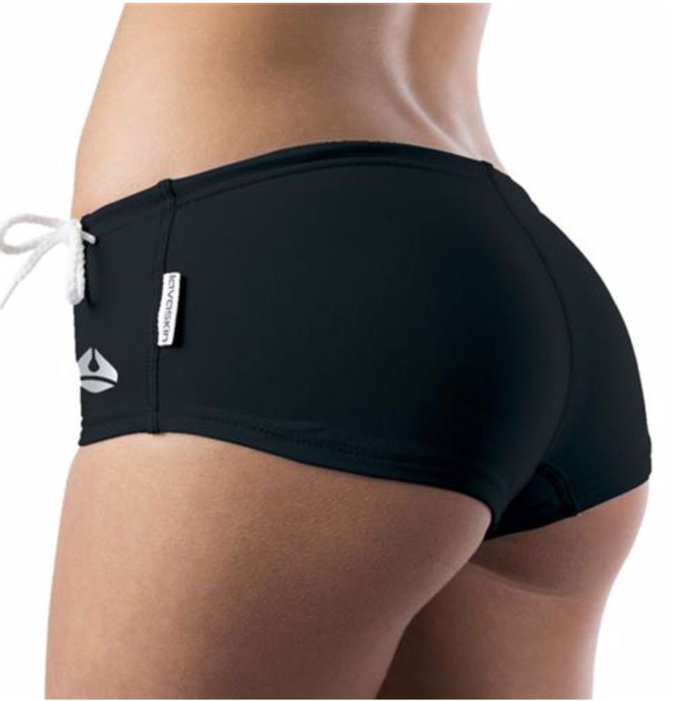 Lavacore LavaSkin Ladies Board Shorts Swimwear Swimsuit Black Size 4