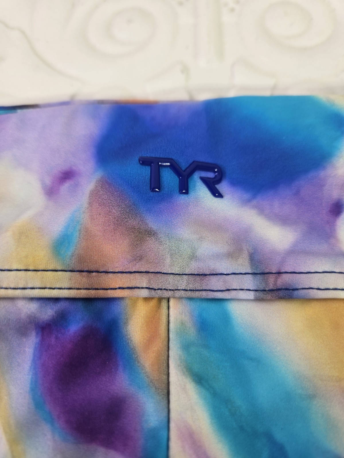 TYR Women’s Della Boyshort Lightweight Multi-Color Swim Bottoms Size 14/16 NWT