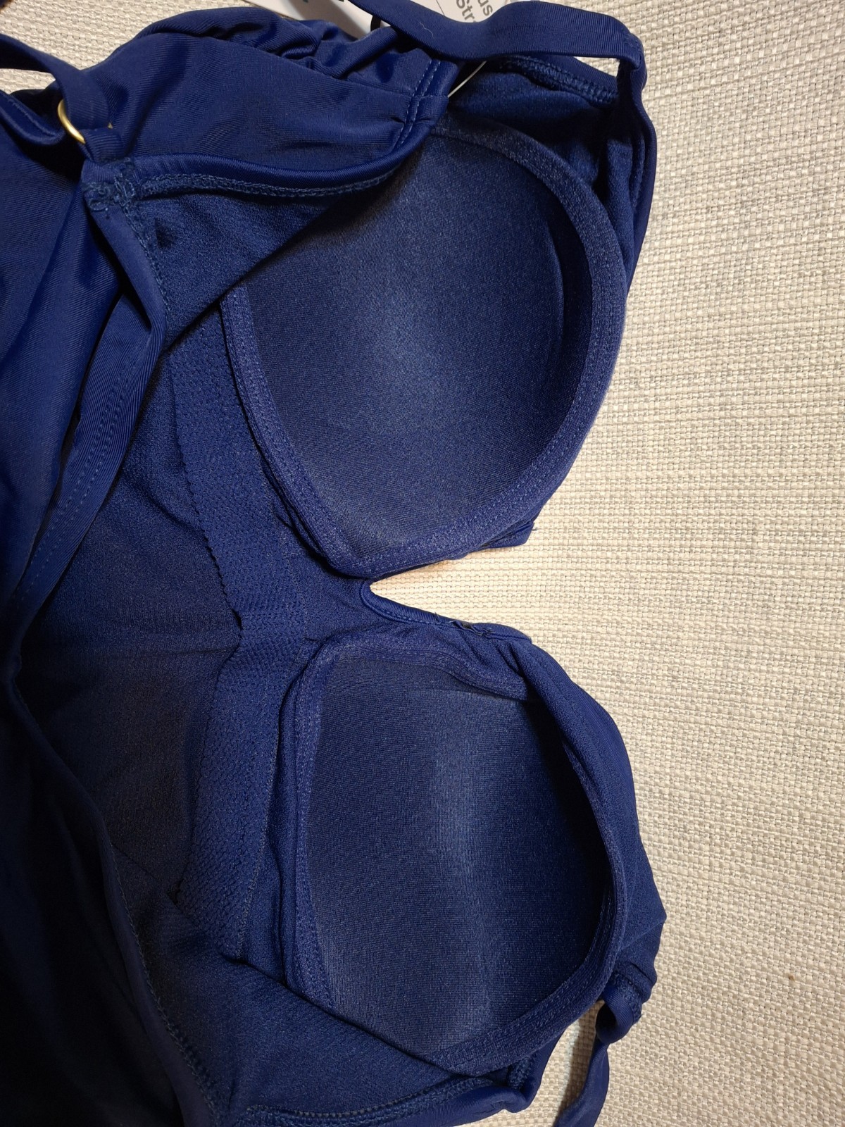 Women’s Time and Tru Swimsuit Navy Blue Size Medium 8-10 New with Tags Swimwear