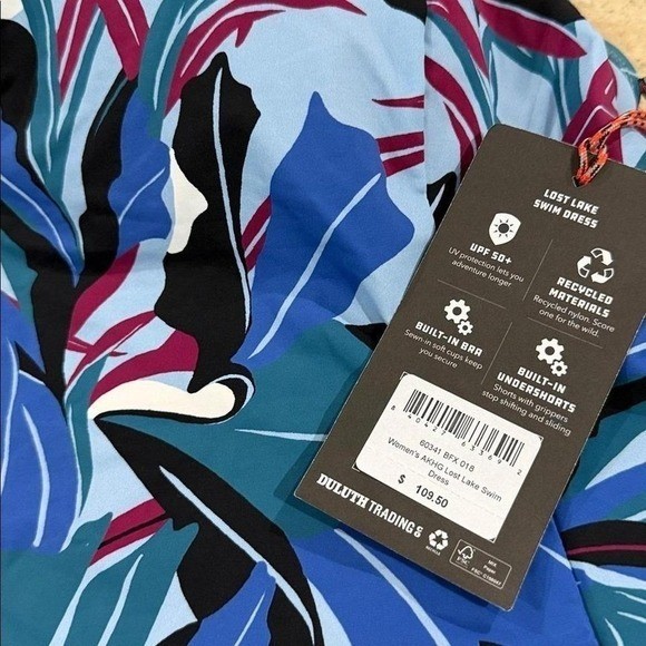 Women’s AKHG Lost Lake Swim Dress Plus Size NWT Size 18 The AKHG Lost Lake