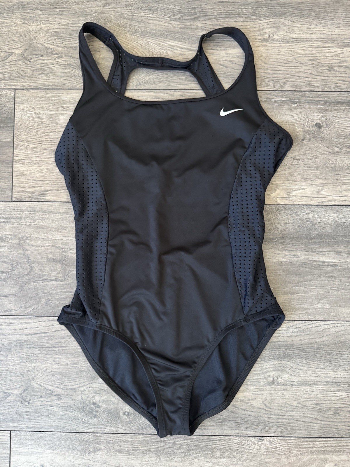 Nike One Piece Competitive Swimwear Swimsuit Swimming Black Size M