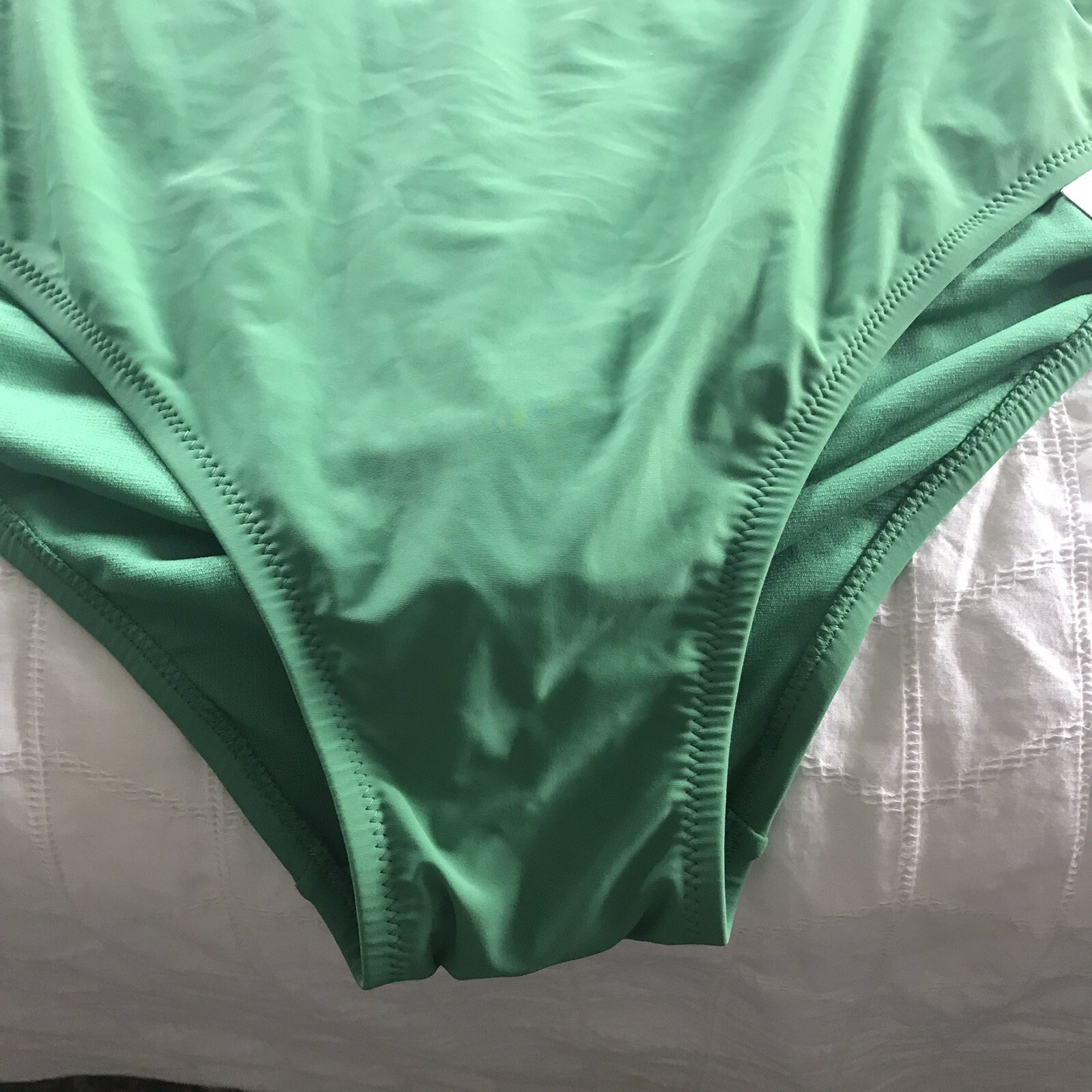 Rhode Women’s High Waisted Plus Size 4x Green Swim Bikini Bottom