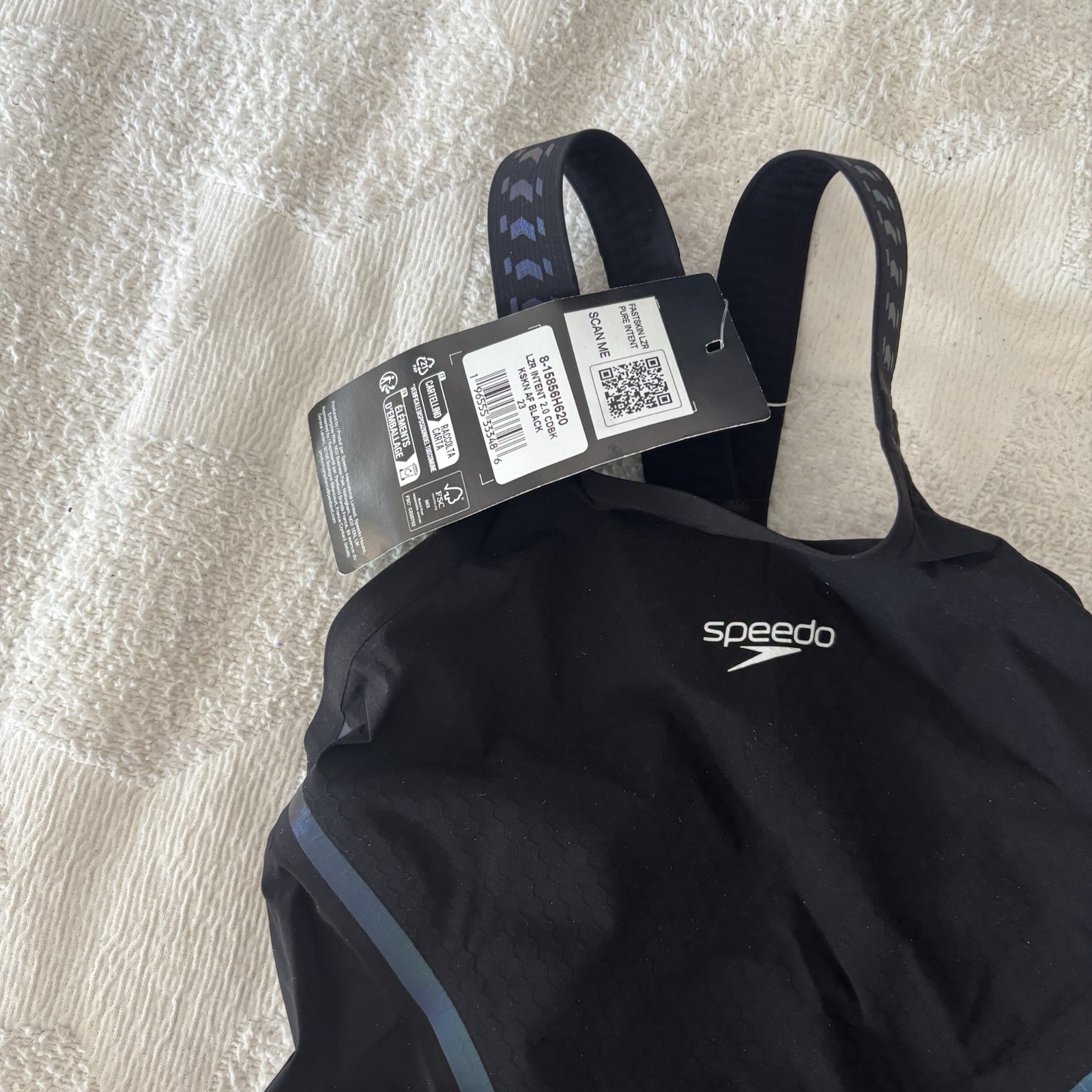 NWT speedo LZR pure Intent closed Back Tech Suit