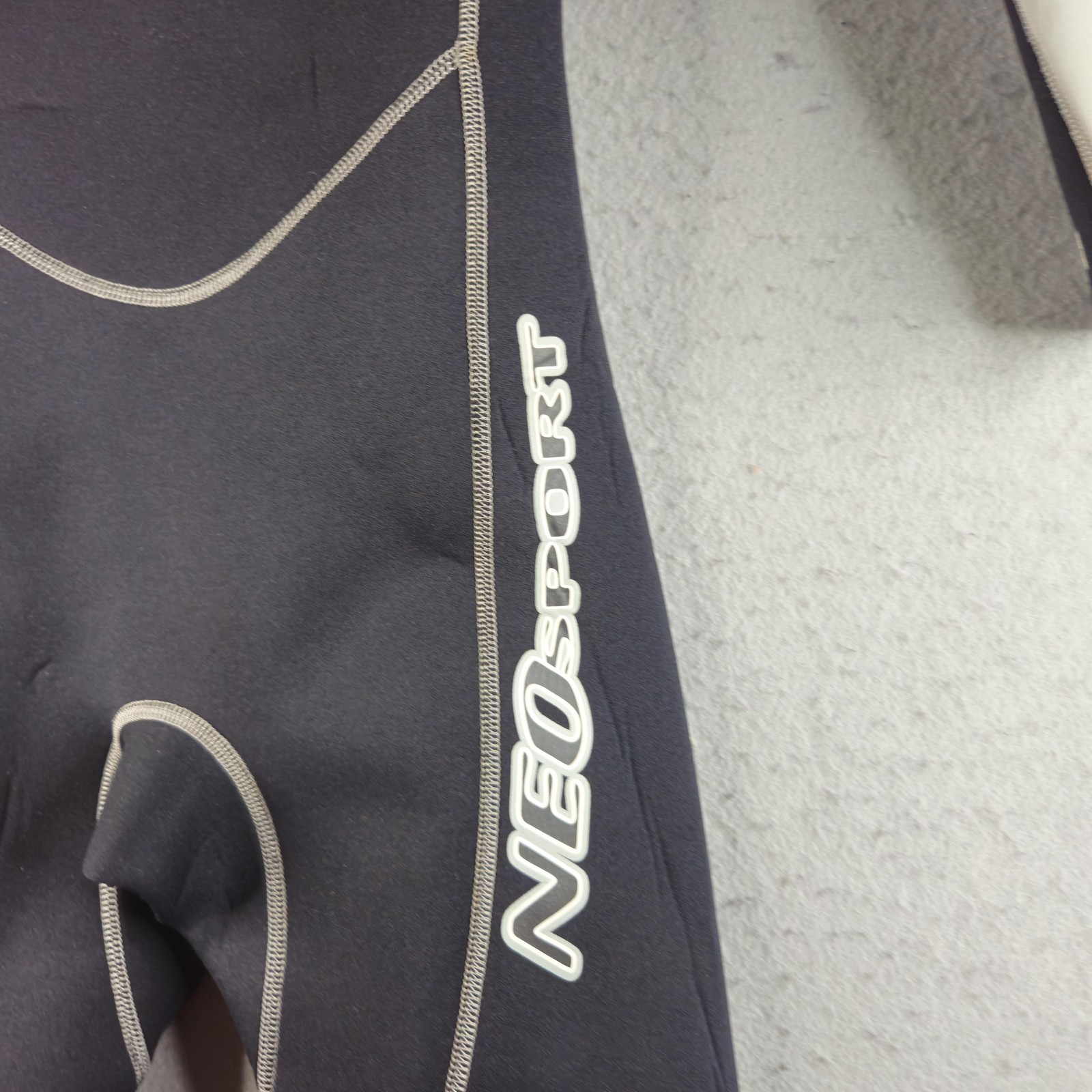 NeoSport Wetsuit Full Body Suit Womens Size 14 3/10MM Surf Swim Scuba Black Gray
