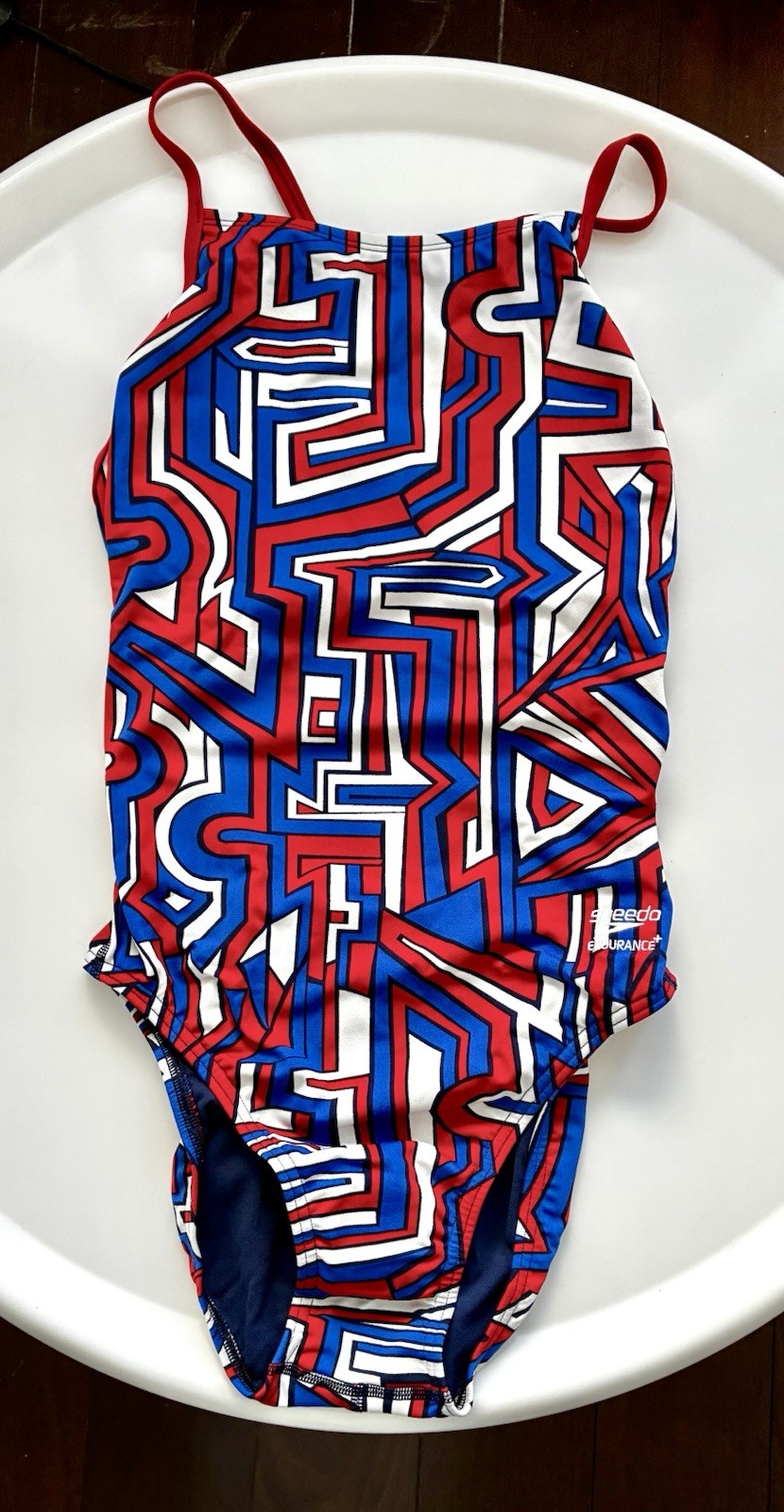 Speedo One-Piece Swimsuit Endurance+ Conquers All Flyback 10/36 NWT $84