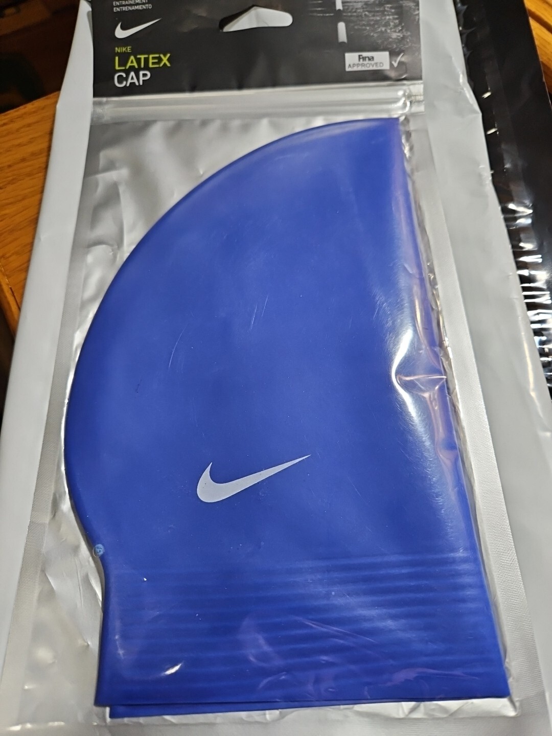Nike Latex Swim Cap – Blue Color