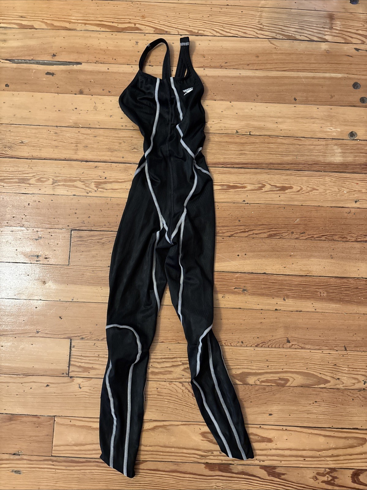 Speedo Competitive Fastskin One-Piece Racing Swimsuit Back Zip Size 26