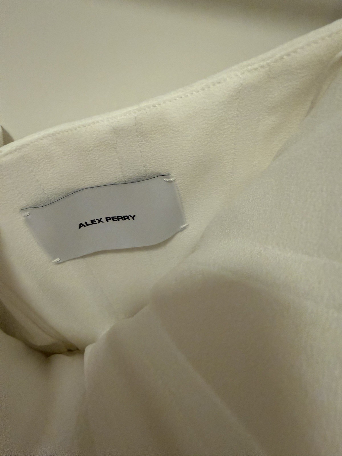NWOT ALEX PERRY Bridal strapless midi dress US4 $1150
