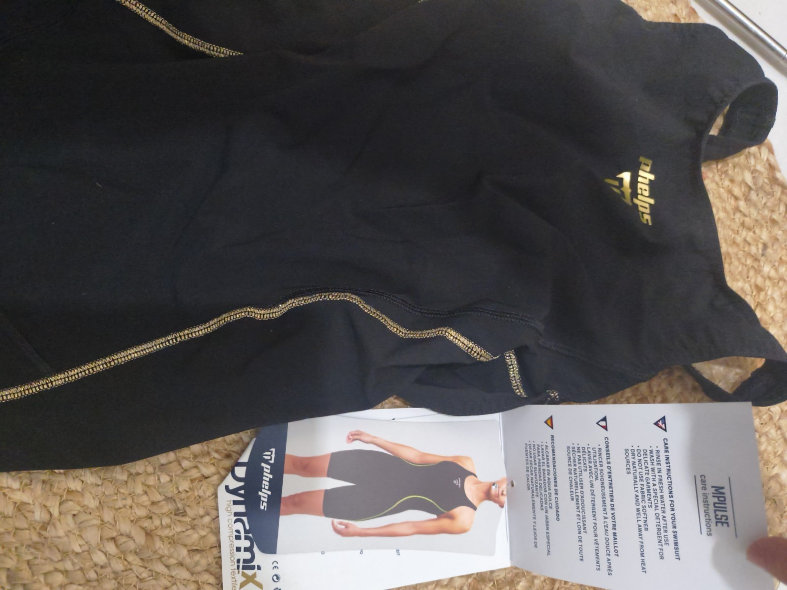 Speedo LZR Racer Pro Tech Suit Women’s Size 34 Black – Open Back – FINA Approved