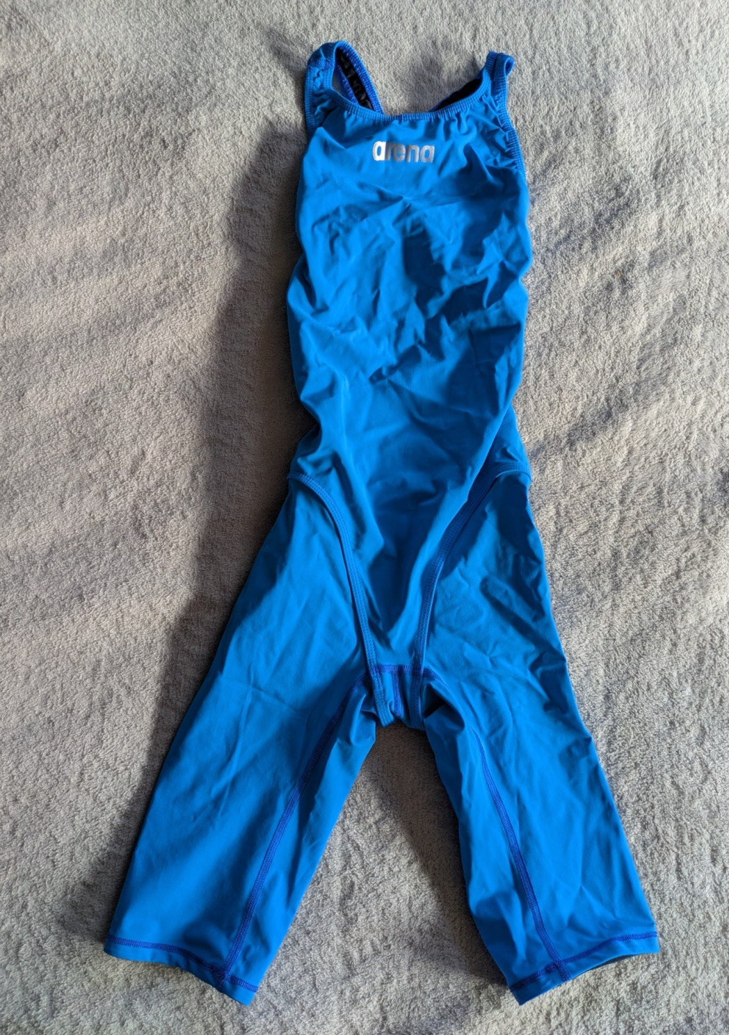 ARENA Powerskin Carbon Pro Blue Womens Race Tech Suit Swimsuit 30 FINA AR229943
