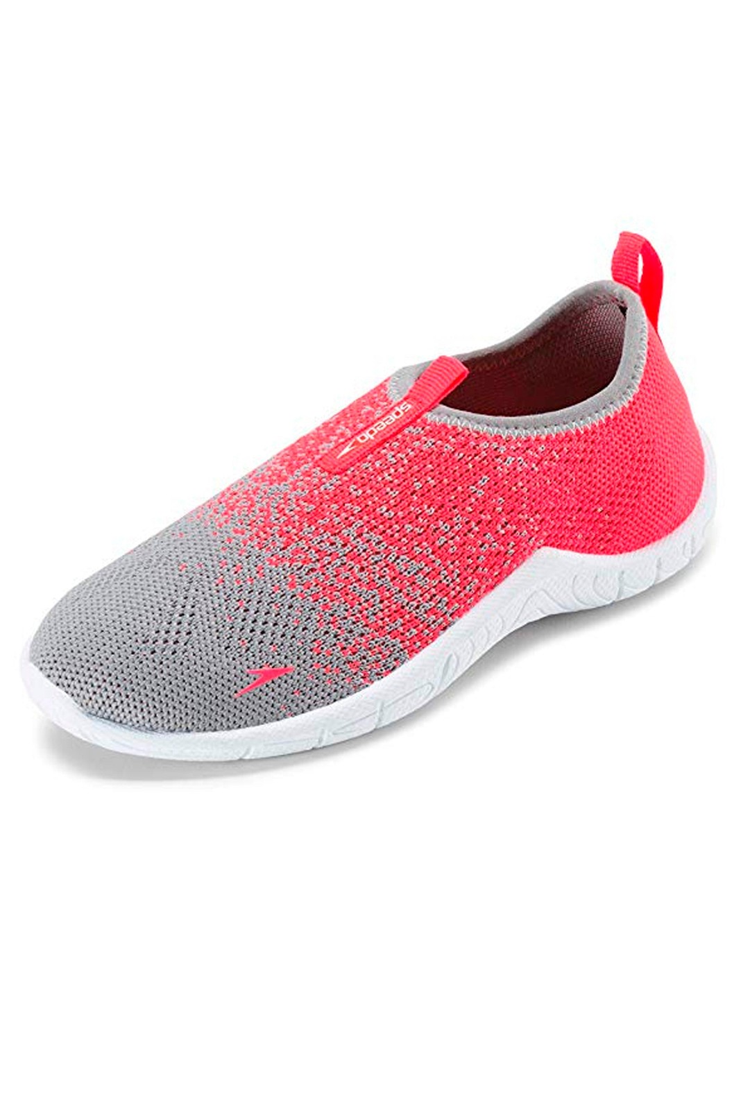 Speedo Kids’ Surf Knit Water Shoes Frost Grey Flame