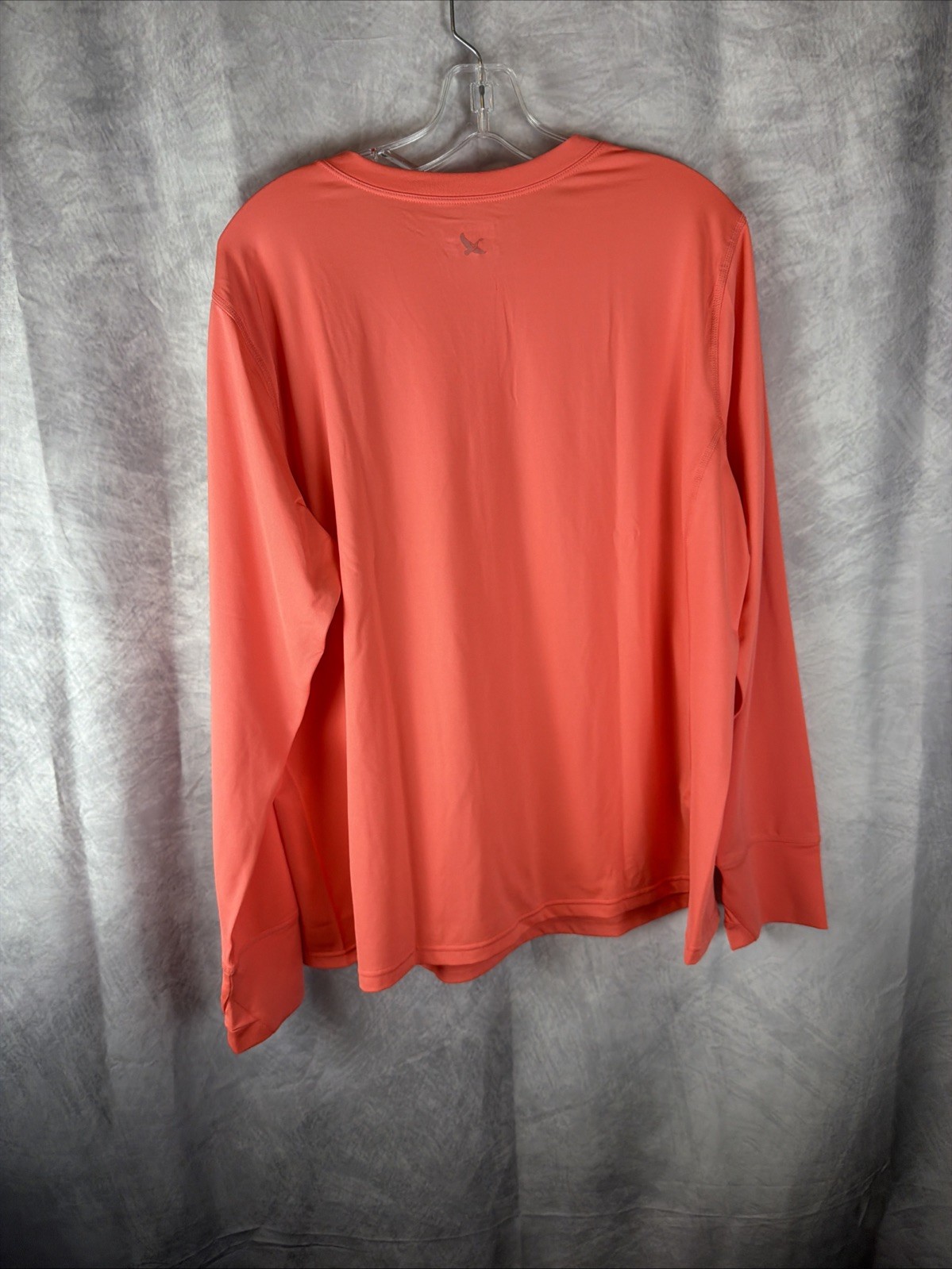Eddie Bauer Long Sleeve Amphib Rashguard 1/4 Zip Top Sz 2XL Orange