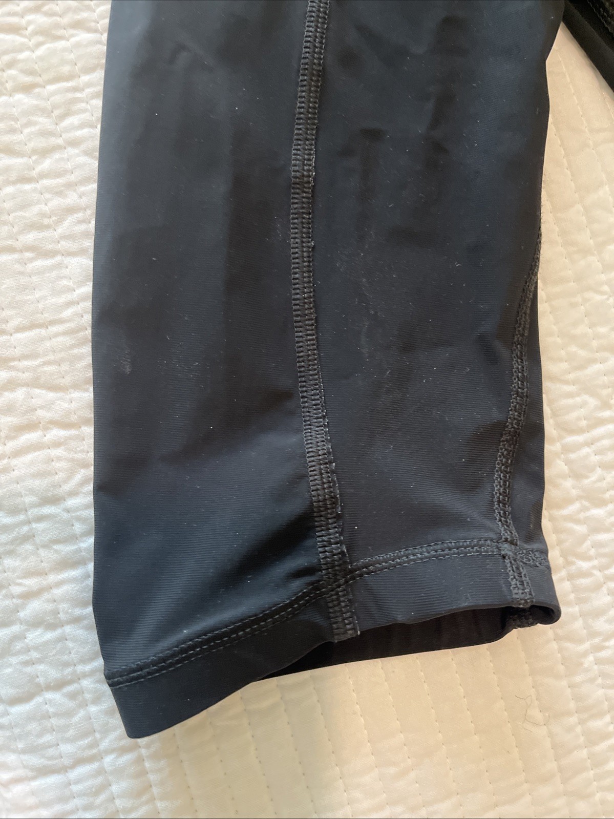 Speedo Vanquisher Kneeskin Tech Suit Black Size 30 12-Under Approved Legal EUC