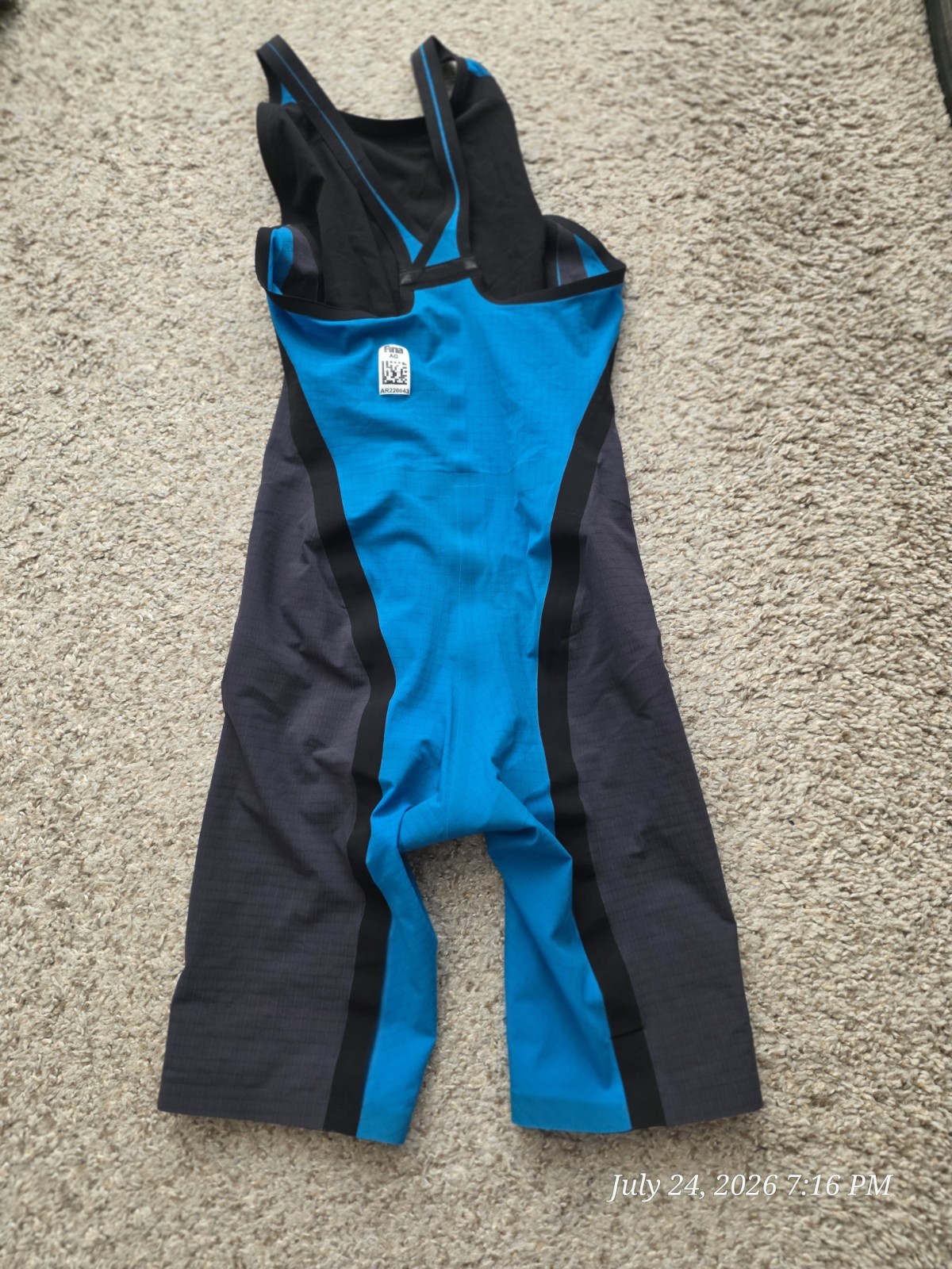 Arena Women’s Kneeskin Blue/Gray Size 28