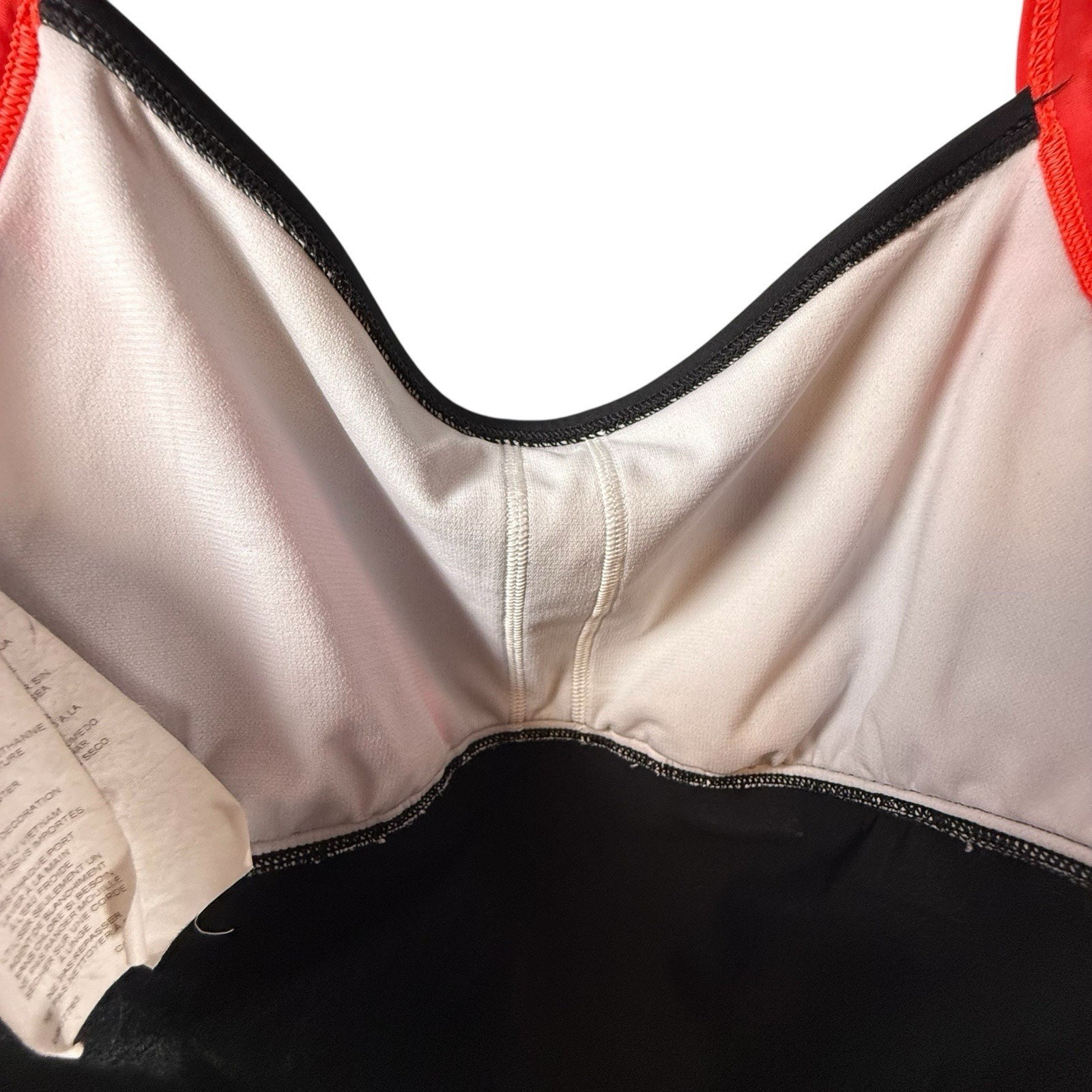 VTG Y2k Nike Colorblock SIZE MEDIUM One Piece Swimsuit Racerback Black Red Women