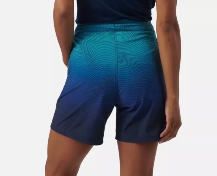 Sea-Doo Royal Blue Fade Striped Women’s 6″ Board Short S