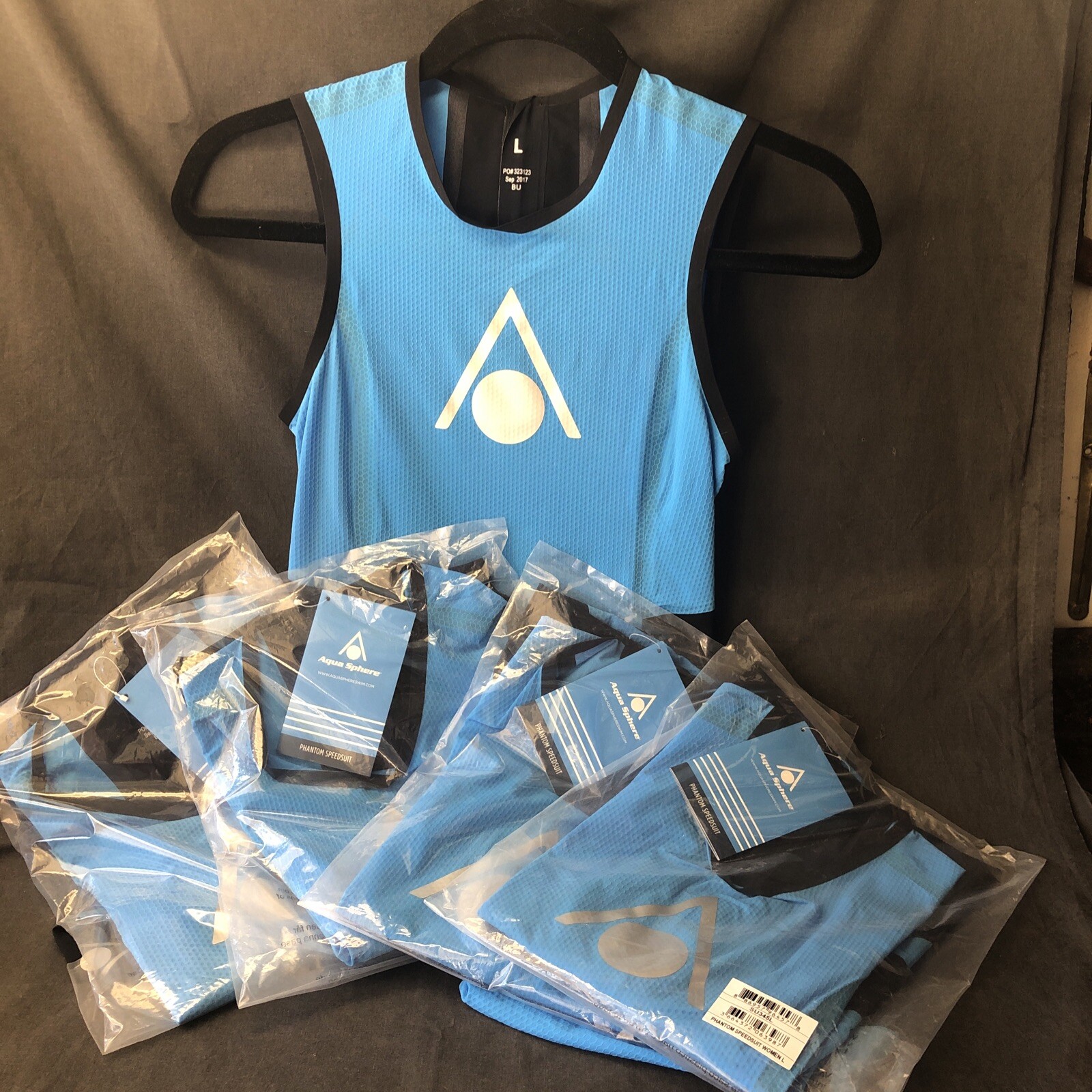 LOT OF 5 Aqua Sphere Women’s Phantom Speedsuit Triathlon New Large