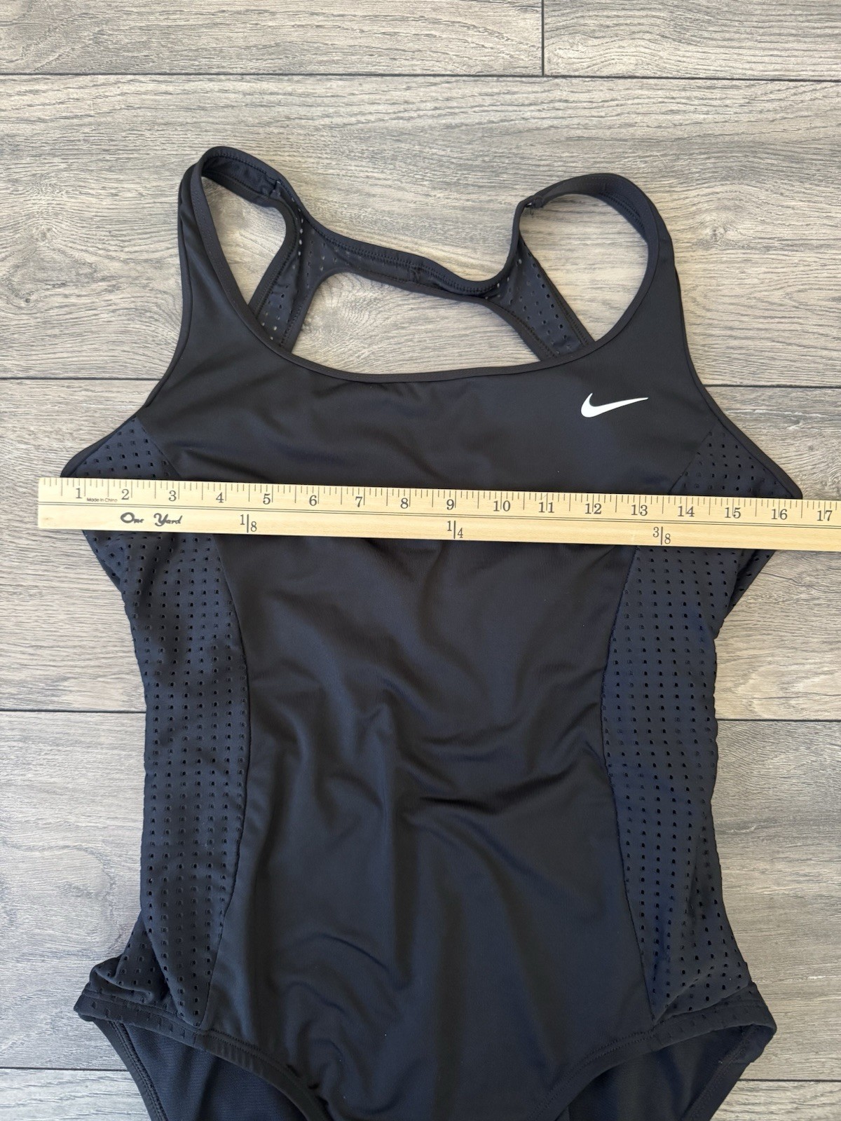 Nike One Piece Competitive Swimwear Swimsuit Swimming Black Size M