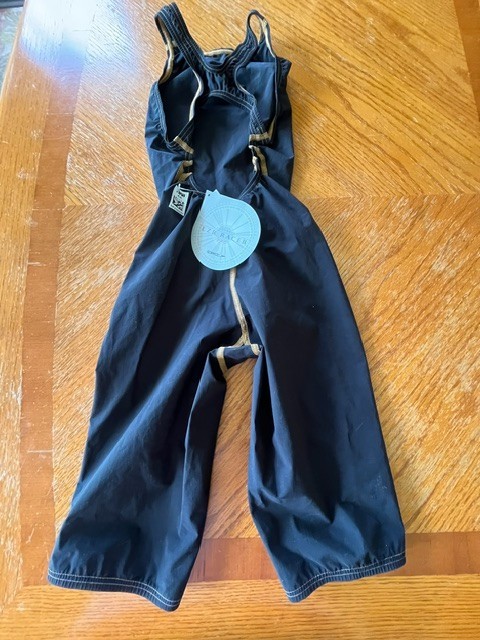 Speedo Fastskin LZR Racer Pro Recordbreaker Kneeskin, Women’s Size 26, BlackGold