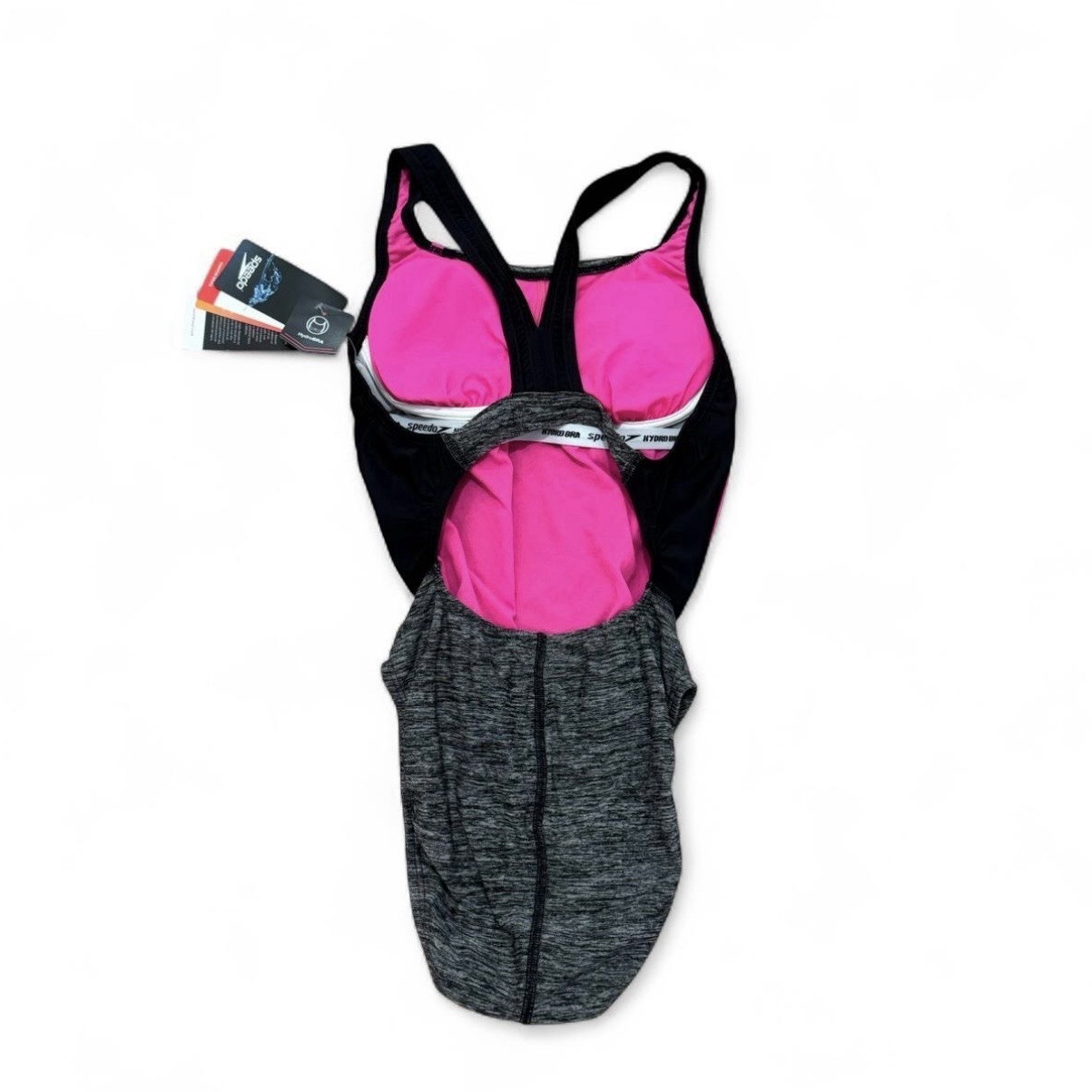 Speedo Hydrobra Competitive One Piece Swimsuit Women’s Size 6 Swimming