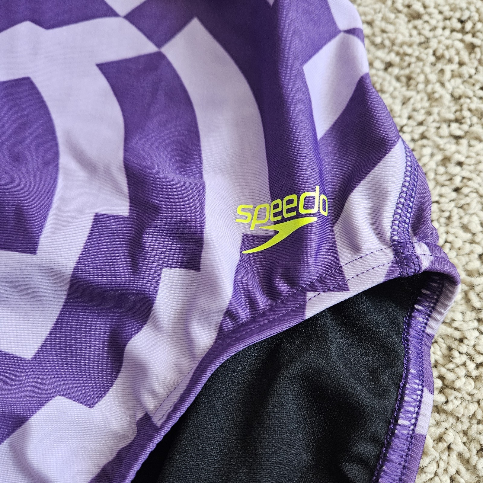 Speedo 8002411502 12/38 St Vortex Maze Flyback 1Pc Team Purple 12/38 NEW