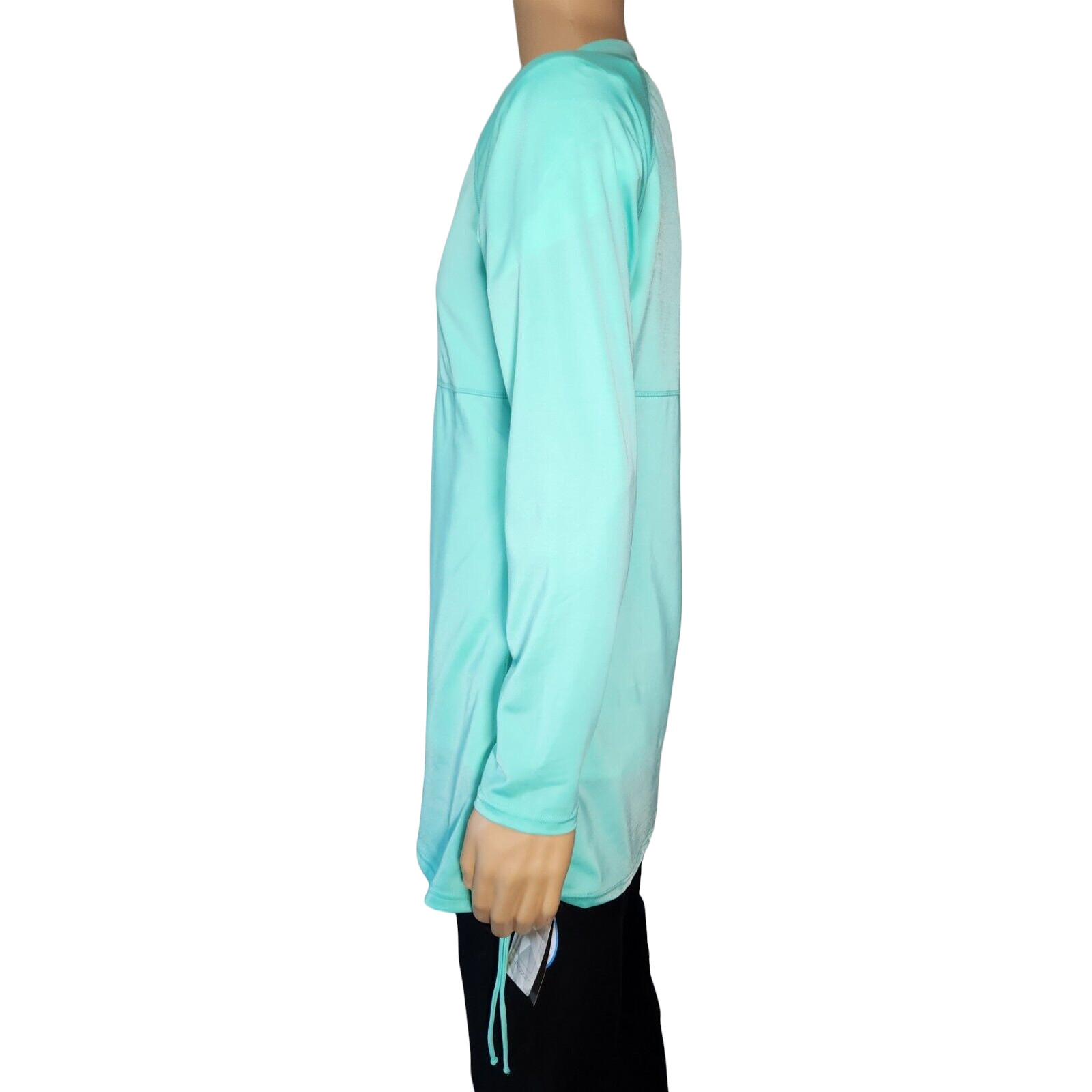 BALEAF UPF50+ ADJUSTABLE SIDE POOLSIDE & BEACH TOP COVER-UP L/S Seafoam Green XL