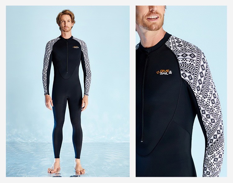 Dive Skins Swimsuit Full Body Rash Guard for Men Women Long Sleeve UV Wetsuits