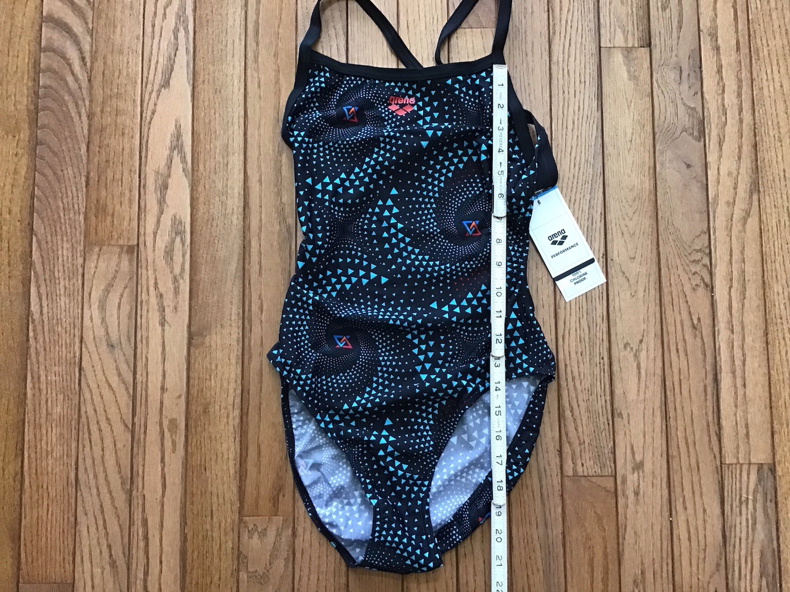 New Arena Fireflow Challenge Back Swimsuit Women Size 34 Black Racerback (T6-17)