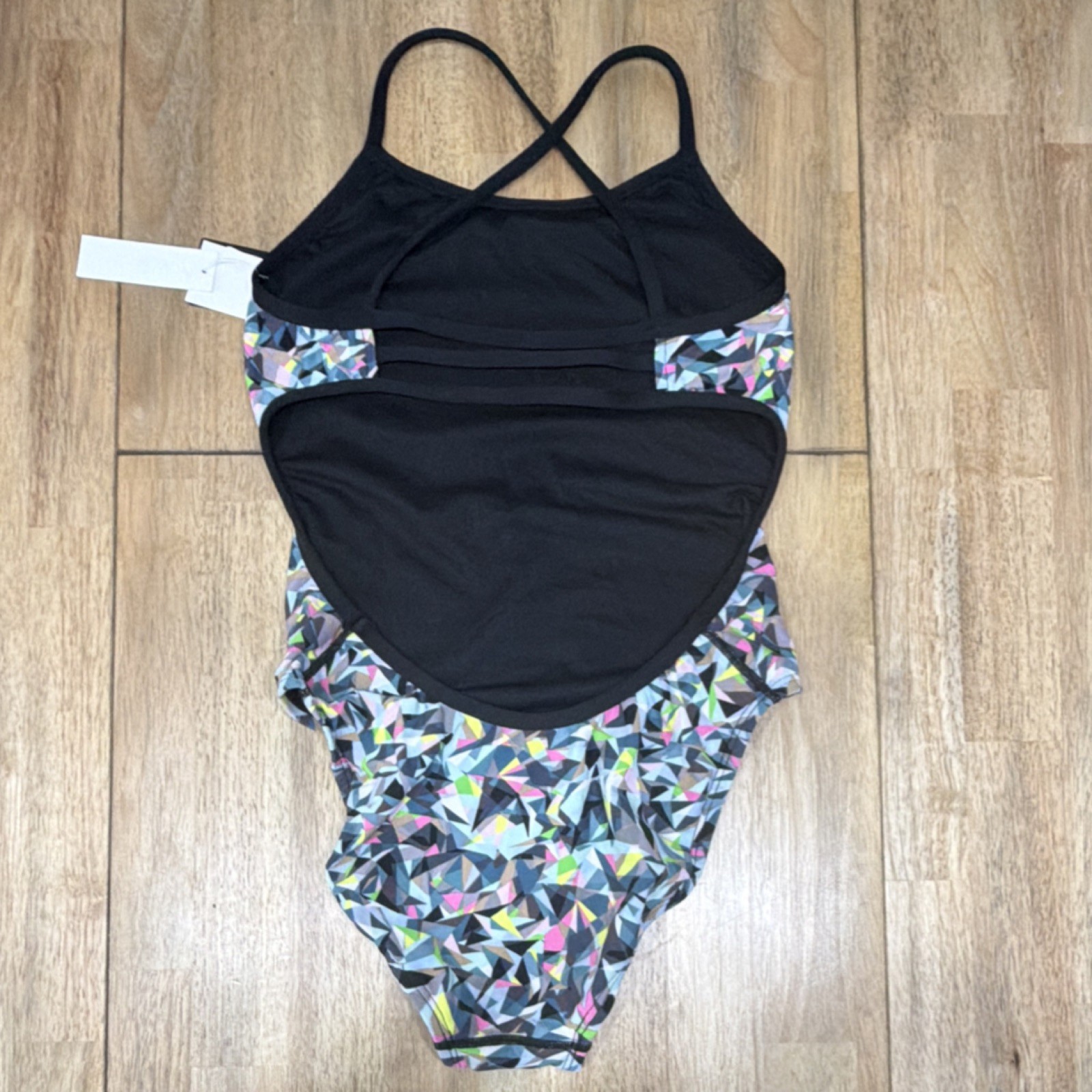 TYR One Piece Competitive Swimwear Swimsuit Size S (30) Polyester