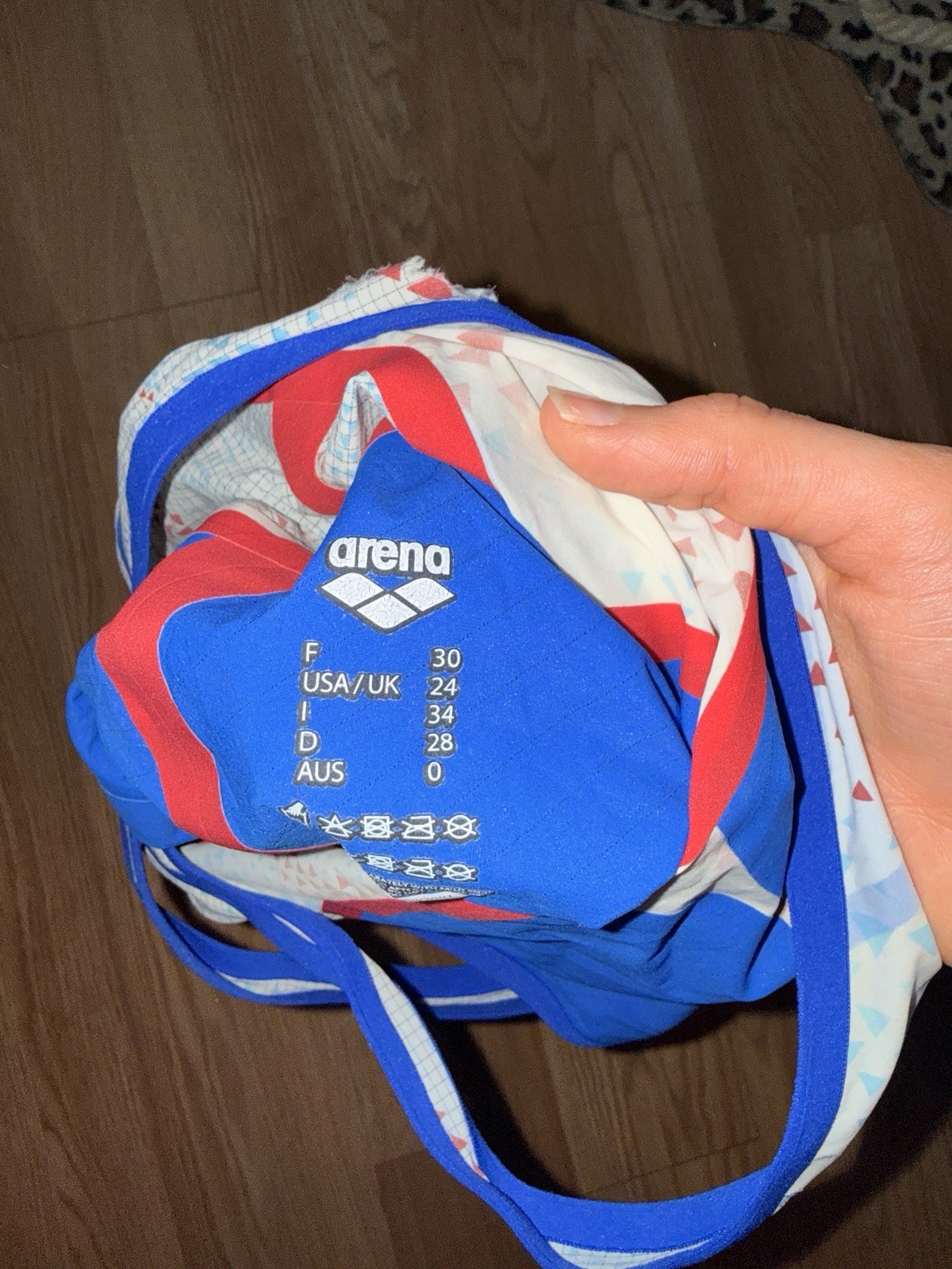 arena Competitive Kneeskin Swimsuit USA/UK 24 Swimming Sport Regular Size