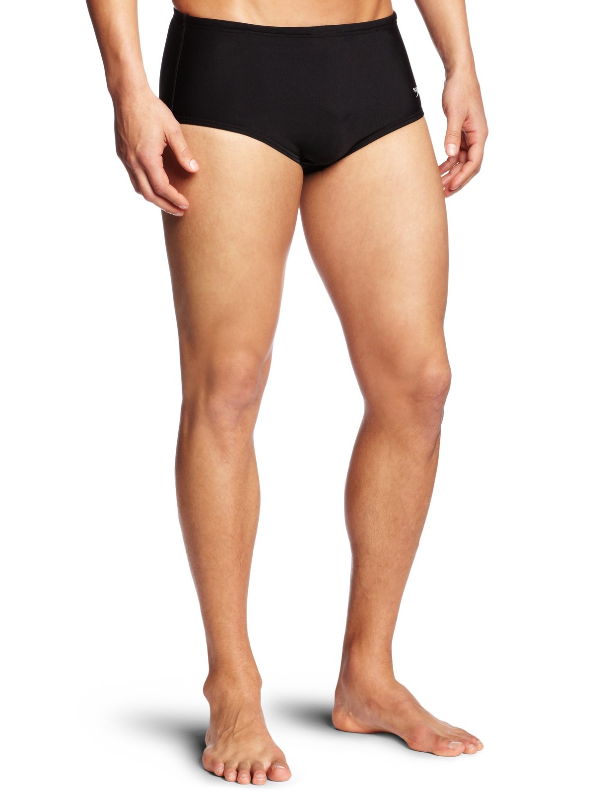 Speedo Womens Swimsuit Brief Powerflex Eco Dive Solid 32 Speedo Black