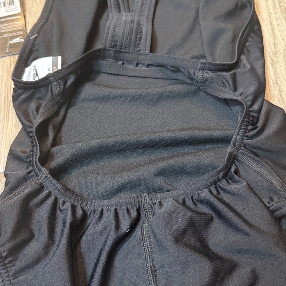 Speedo Womens ProLT Super Pro Swimsuit One Piece Solid Adult Black SIZE 10 NEW