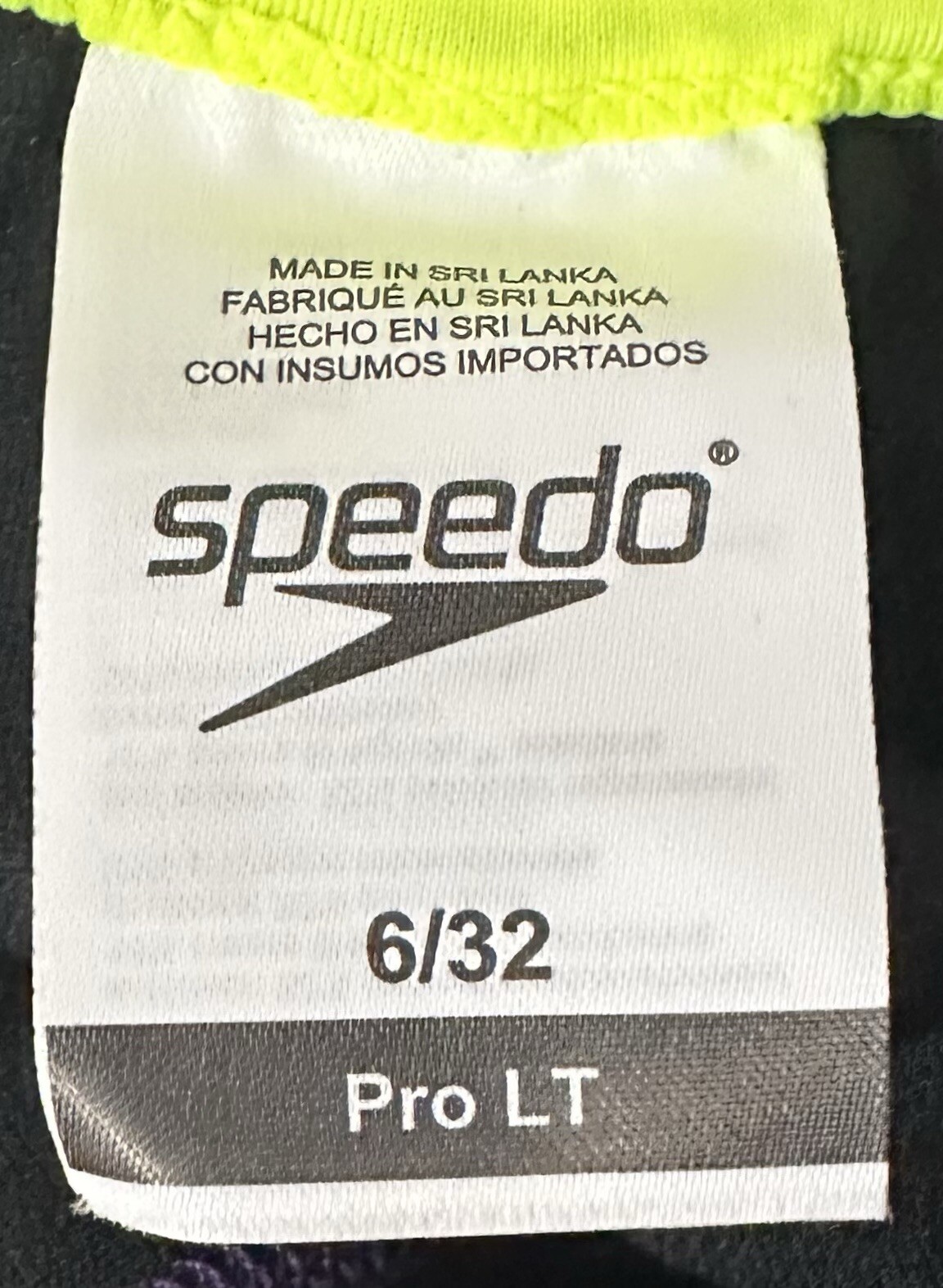 Speedo Women’s Cyclone Swirl Crossback Swimsuit, Purple, Size 6/32