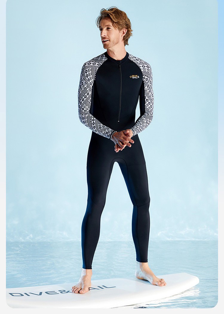 Dive Skins Swimsuit Full Body Rash Guard for Men Women Long Sleeve UV Wetsuits