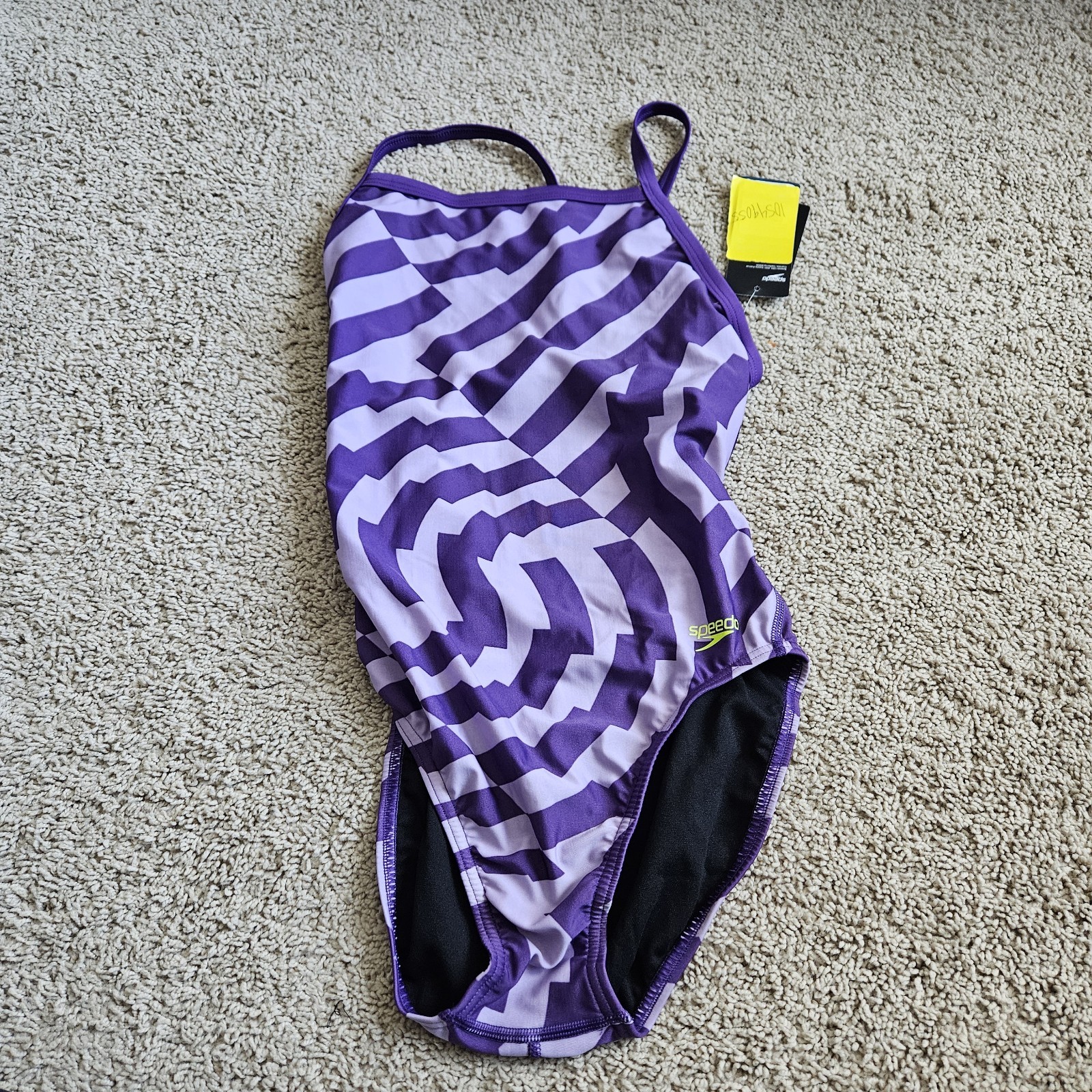 Speedo 8002411502 12/38 St Vortex Maze Flyback 1Pc Team Purple 12/38 NEW
