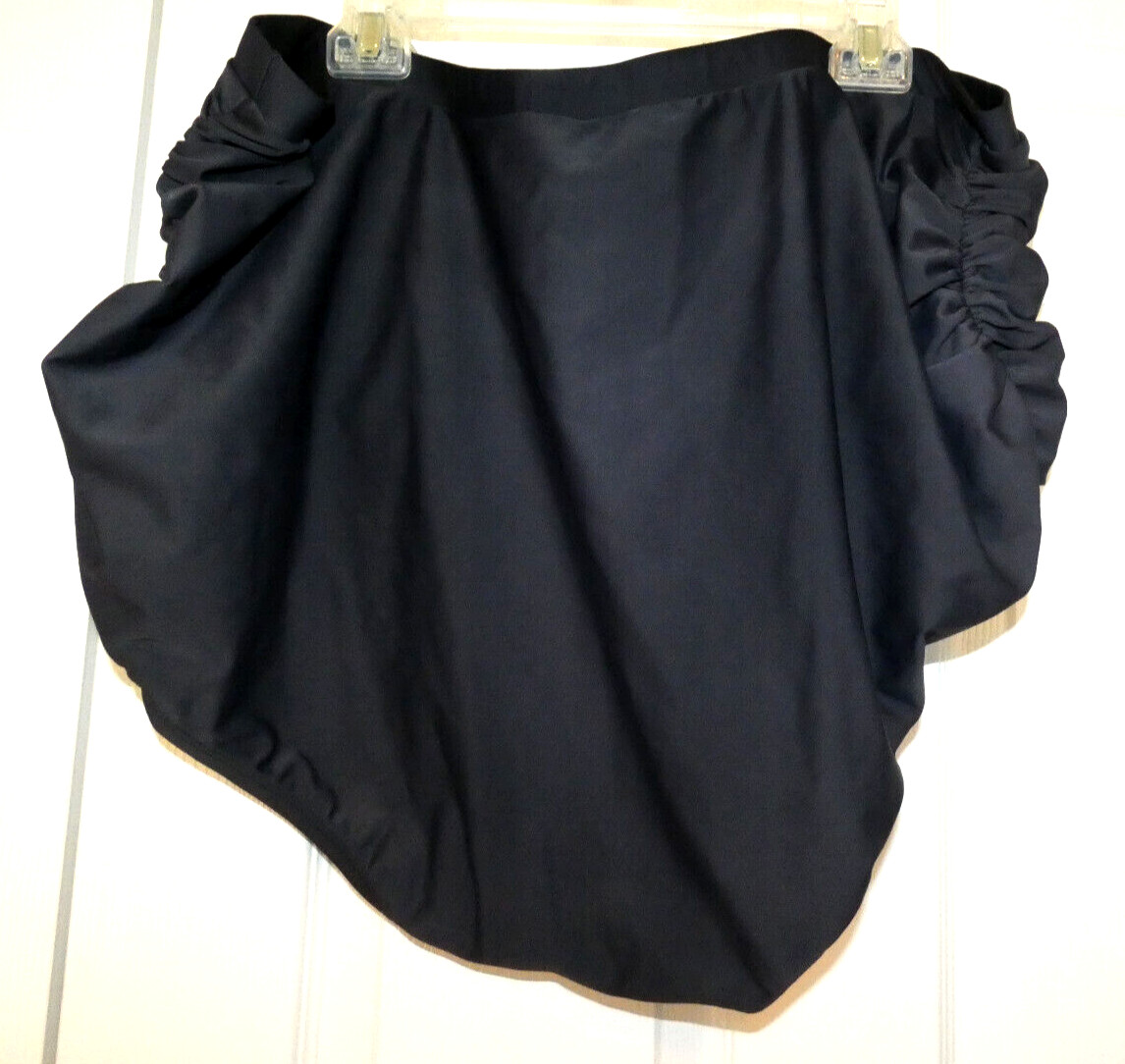 Black Swim Briefs Tummy Control Womens Plus size 4X