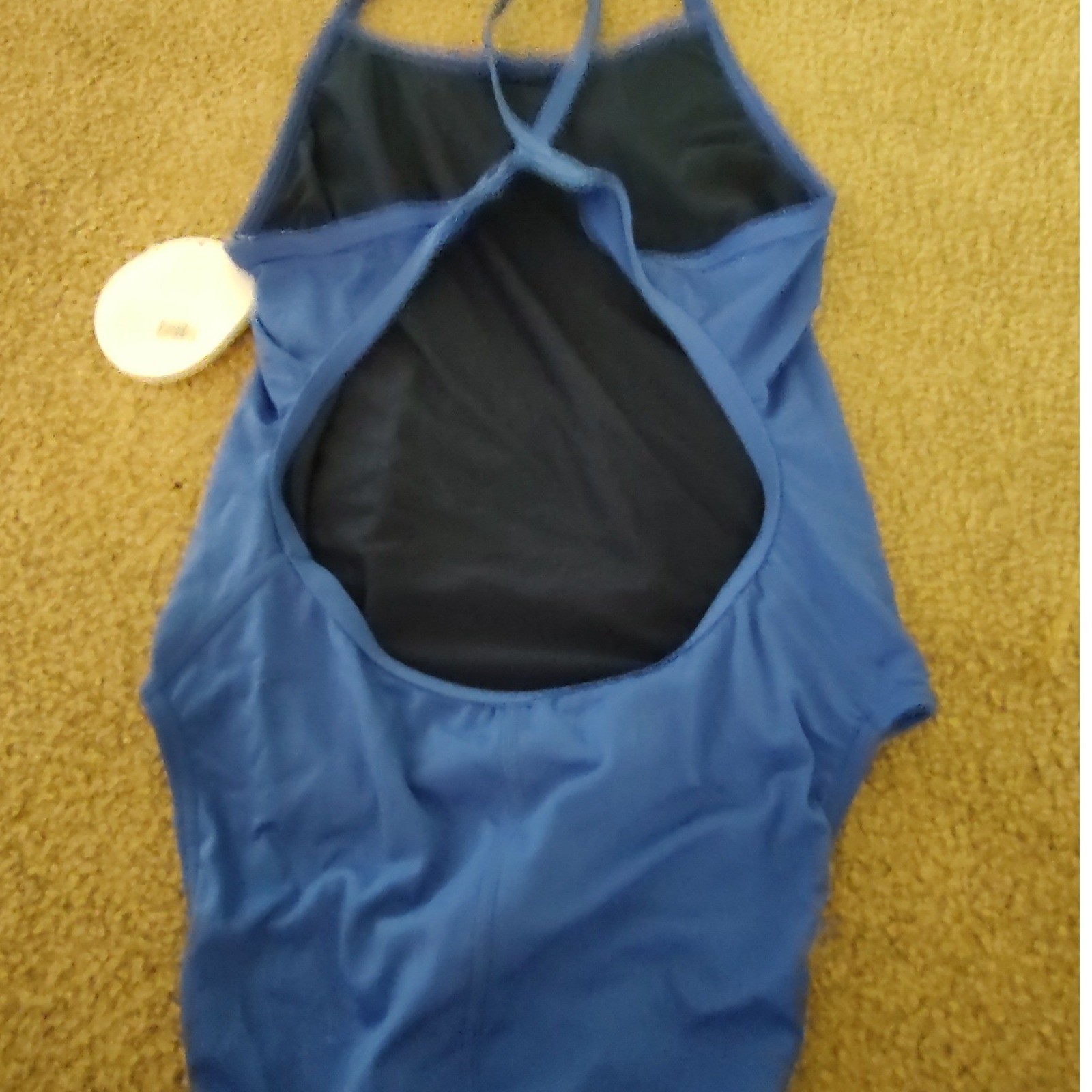 Sporti Antilast Solid Thin Strap One Piece Women 38 New Performance Swimsuit