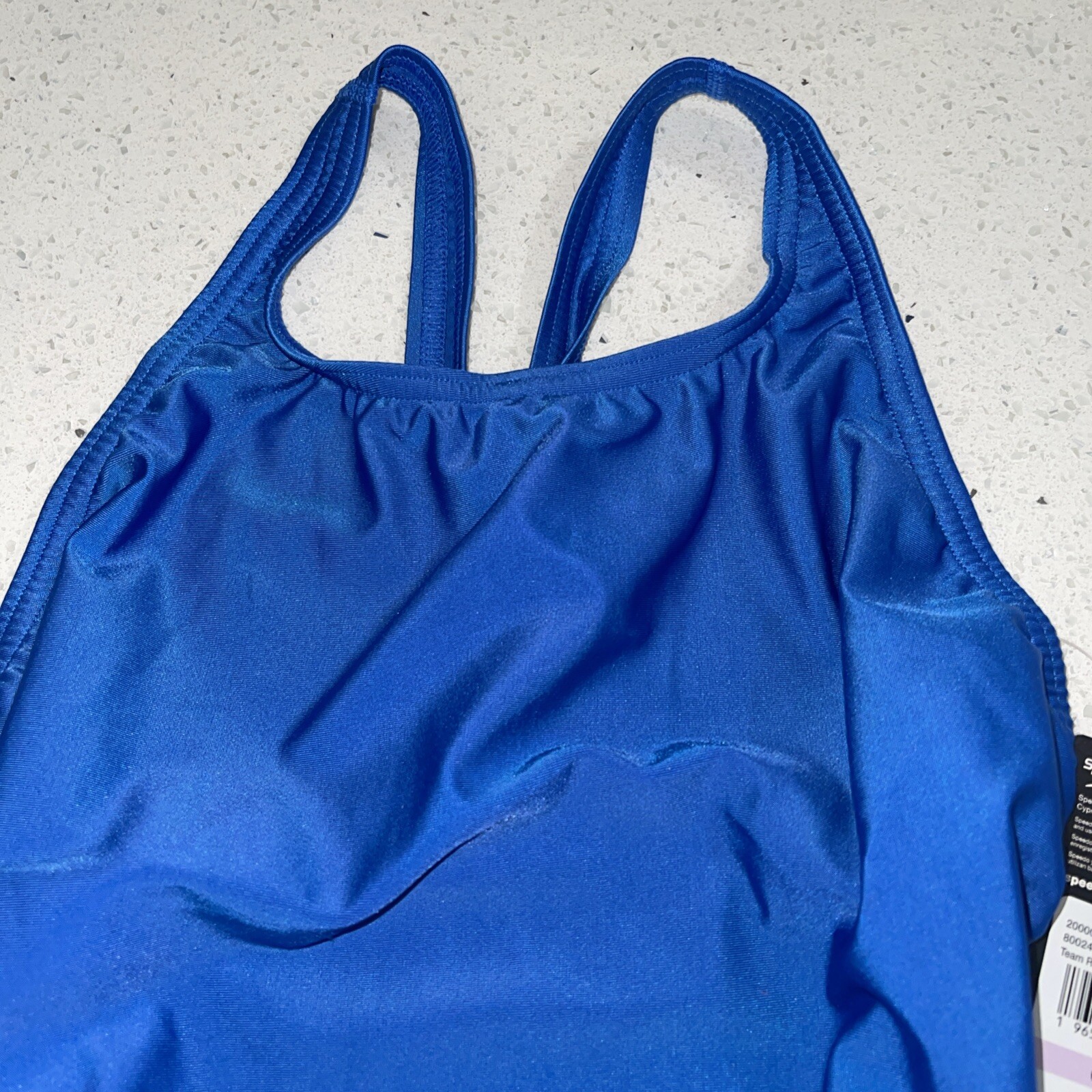 Speedo Women’s Swimsuit Solid Super Pro Team Royal Blue 6/32 NWT