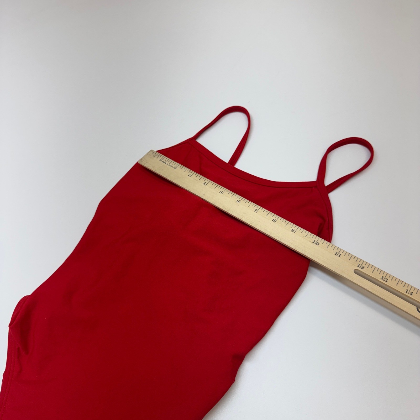 Jolyn Swimsuit Womens 34 Red Soren 2 One Piece Athletic Swim Training