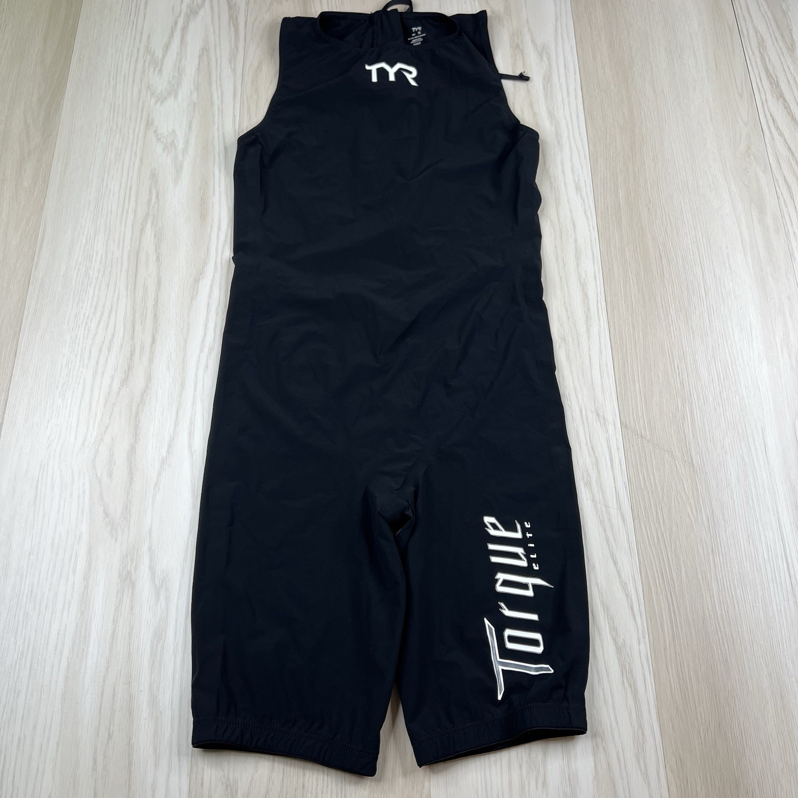 TYR Torque Elite Tri Suit Swimskin Womens Size Xtra Large Black