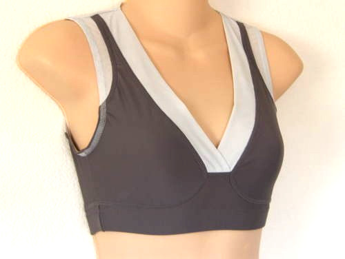 Adidas VINTAGE Stella McCartney Swim Tank Top-Short Suit Bikini Bottom Set sz 34