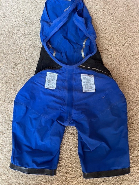 Speedo LZR Racer Elite 2 Open Back Kneeskin with Comfort Strap Blue Size 22