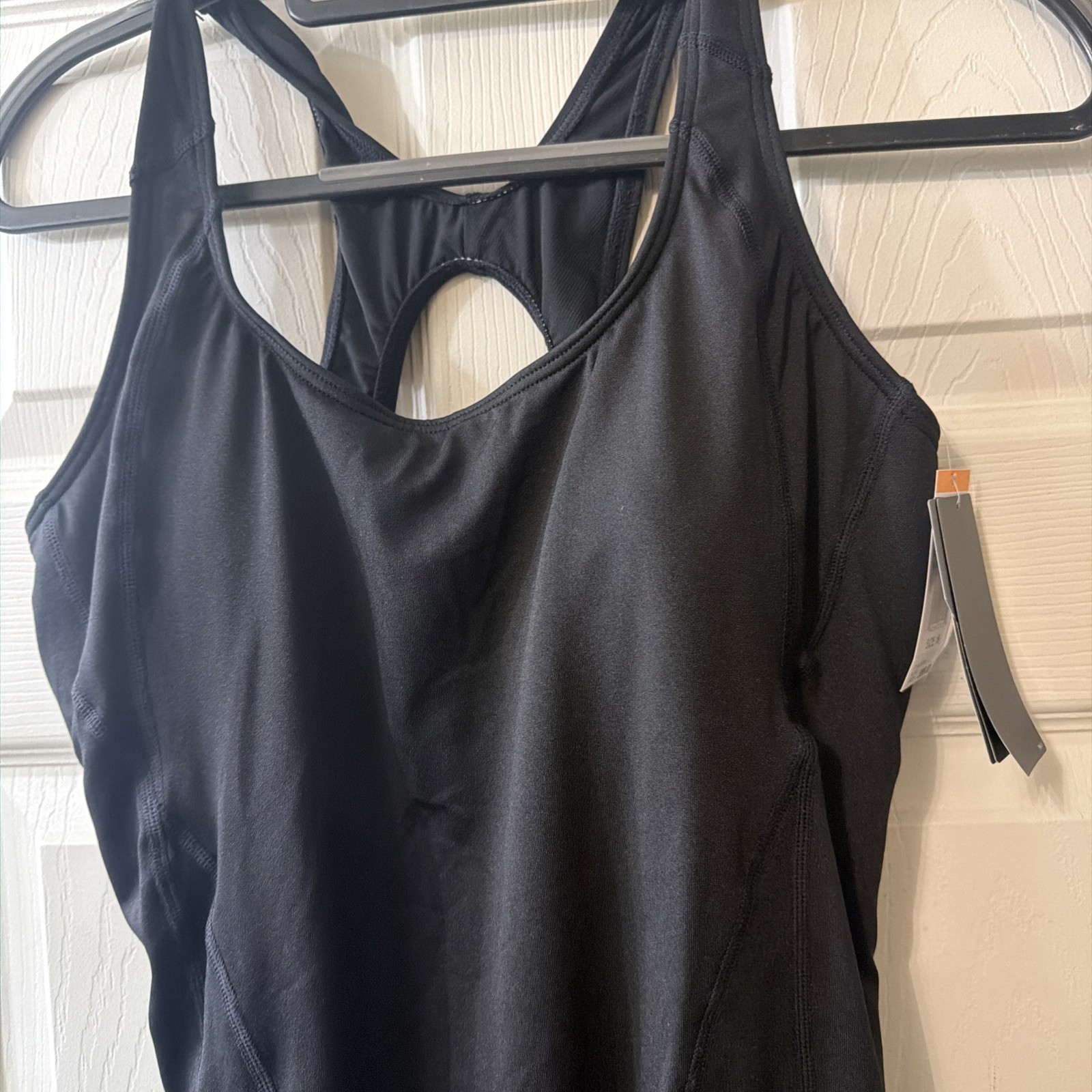 TYR Swimsuit One Piece Solid Female Color Black NWT. Size 16