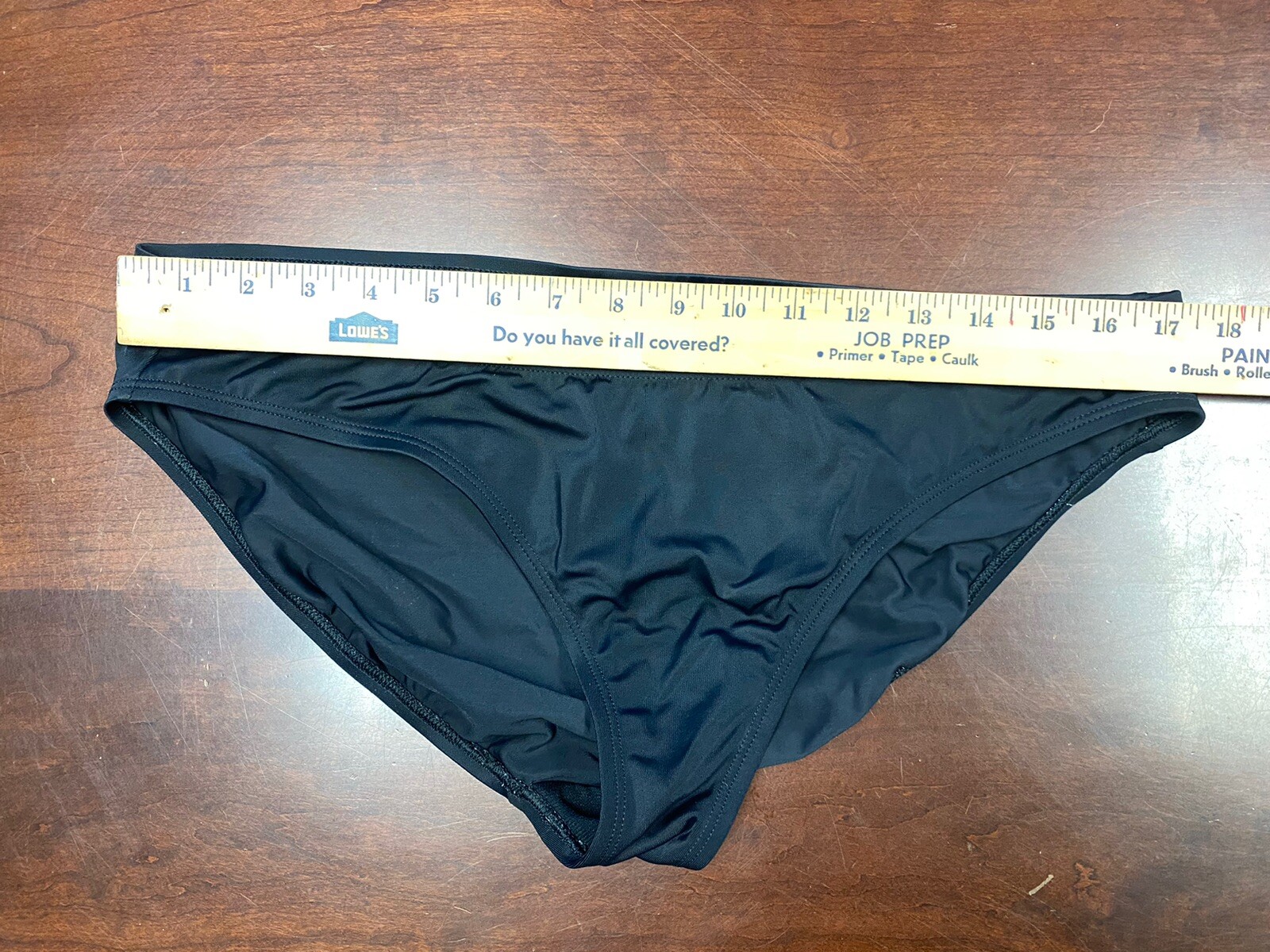 NIKE Women’s XL Black Essential Athletic Swim Bottom Activewear Gym