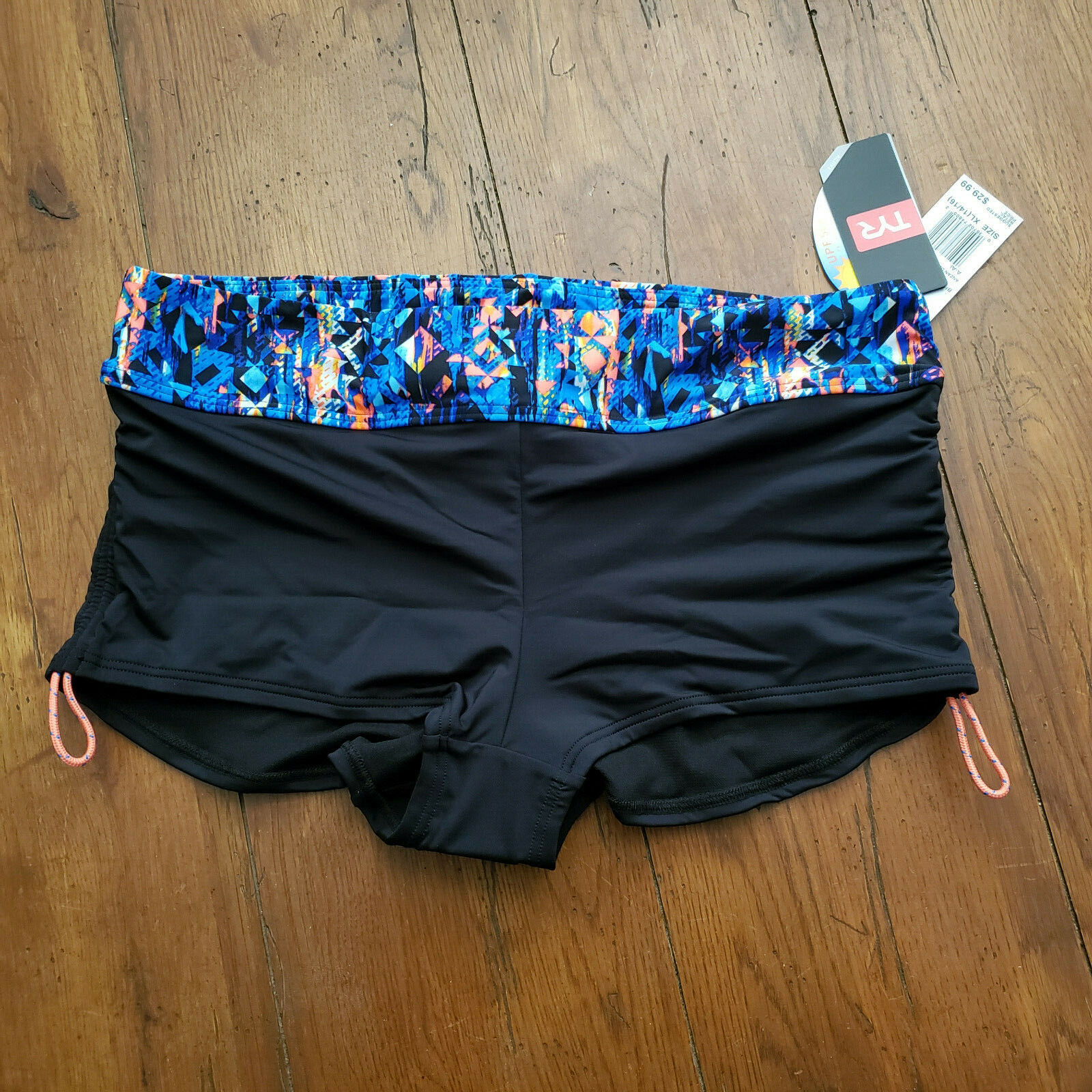 TYR Boyshort Women L/XL Watersport Swim Workout Rowing Paddling Kayaking Surfing