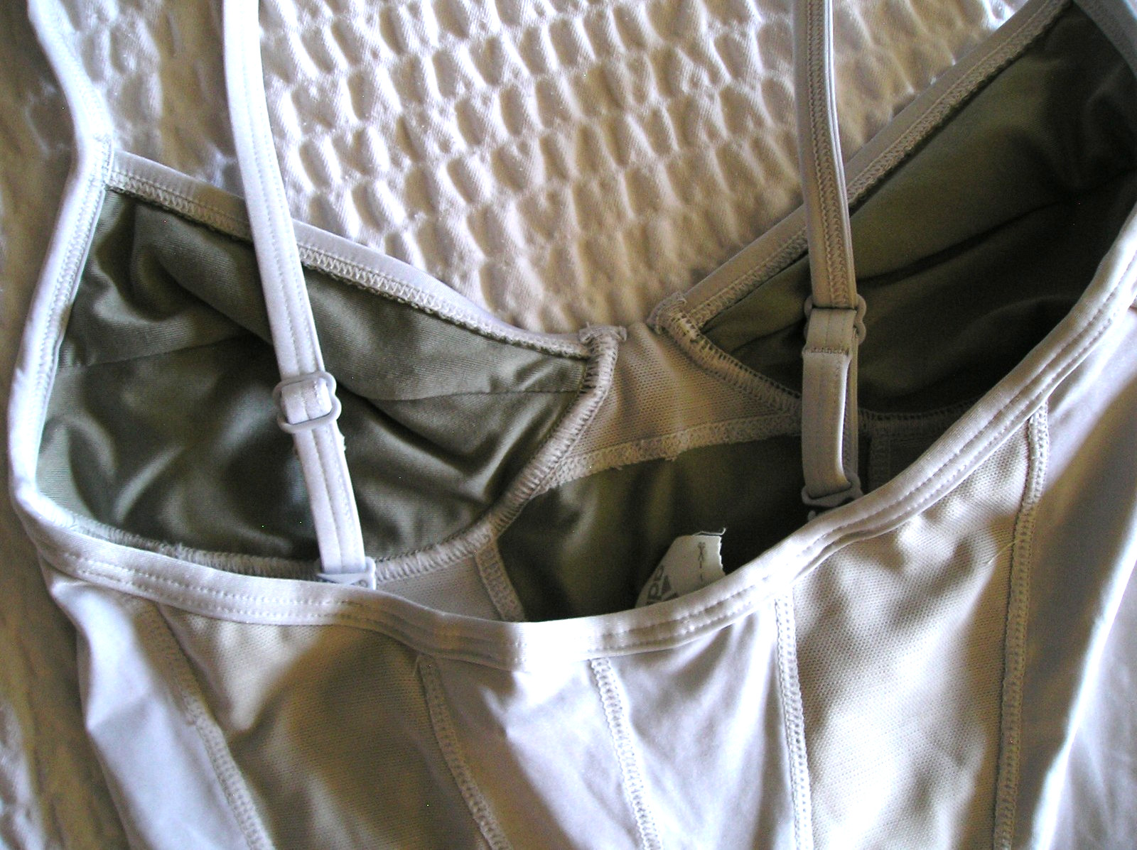Adidas VINTAGE Stella McCartney Swim Suit 1 Piece Top-Pant Bottom Bikini sz 28″
