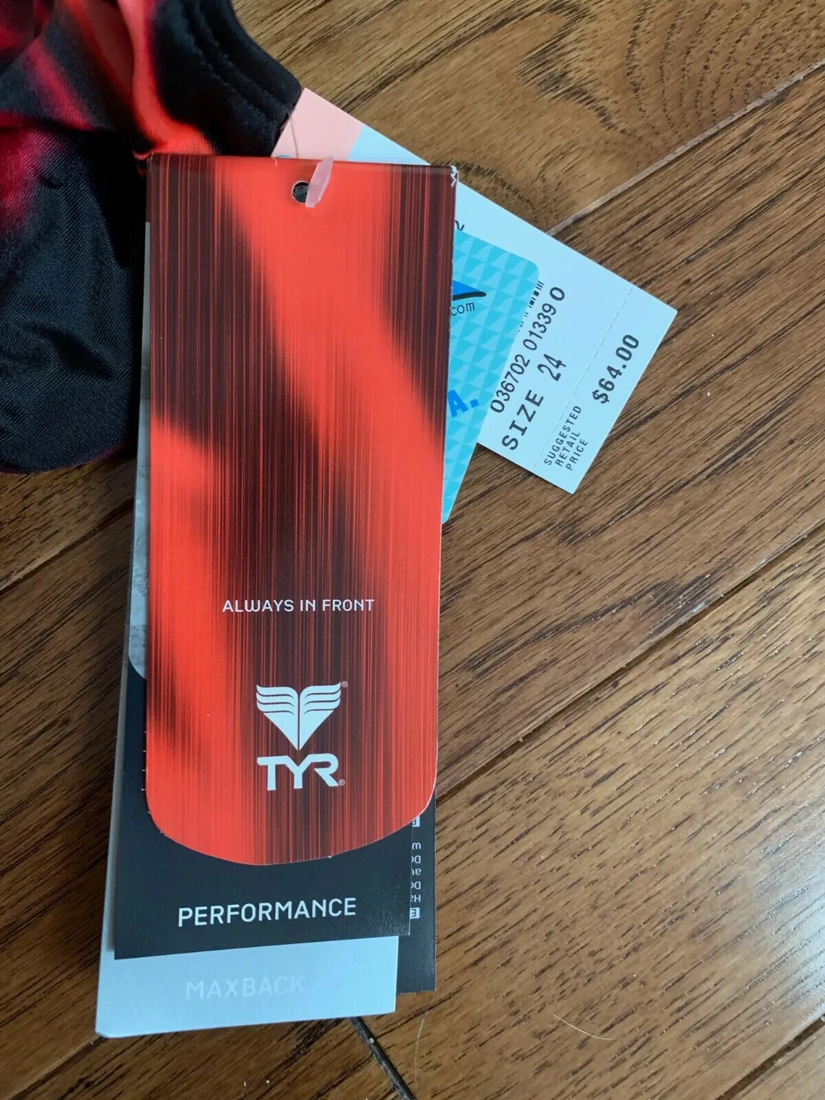 TYR Performance Maxback Training Swim suit Girl’s 24 NEW with Tags $64