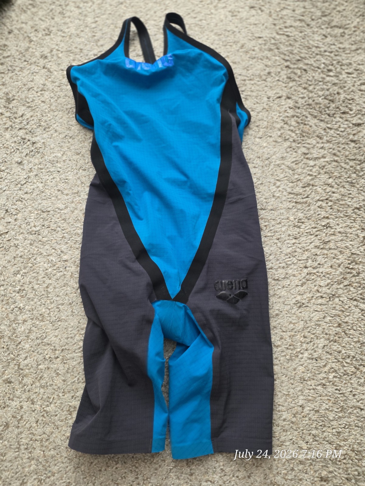 Arena Women’s Kneeskin Blue/Gray Size 28